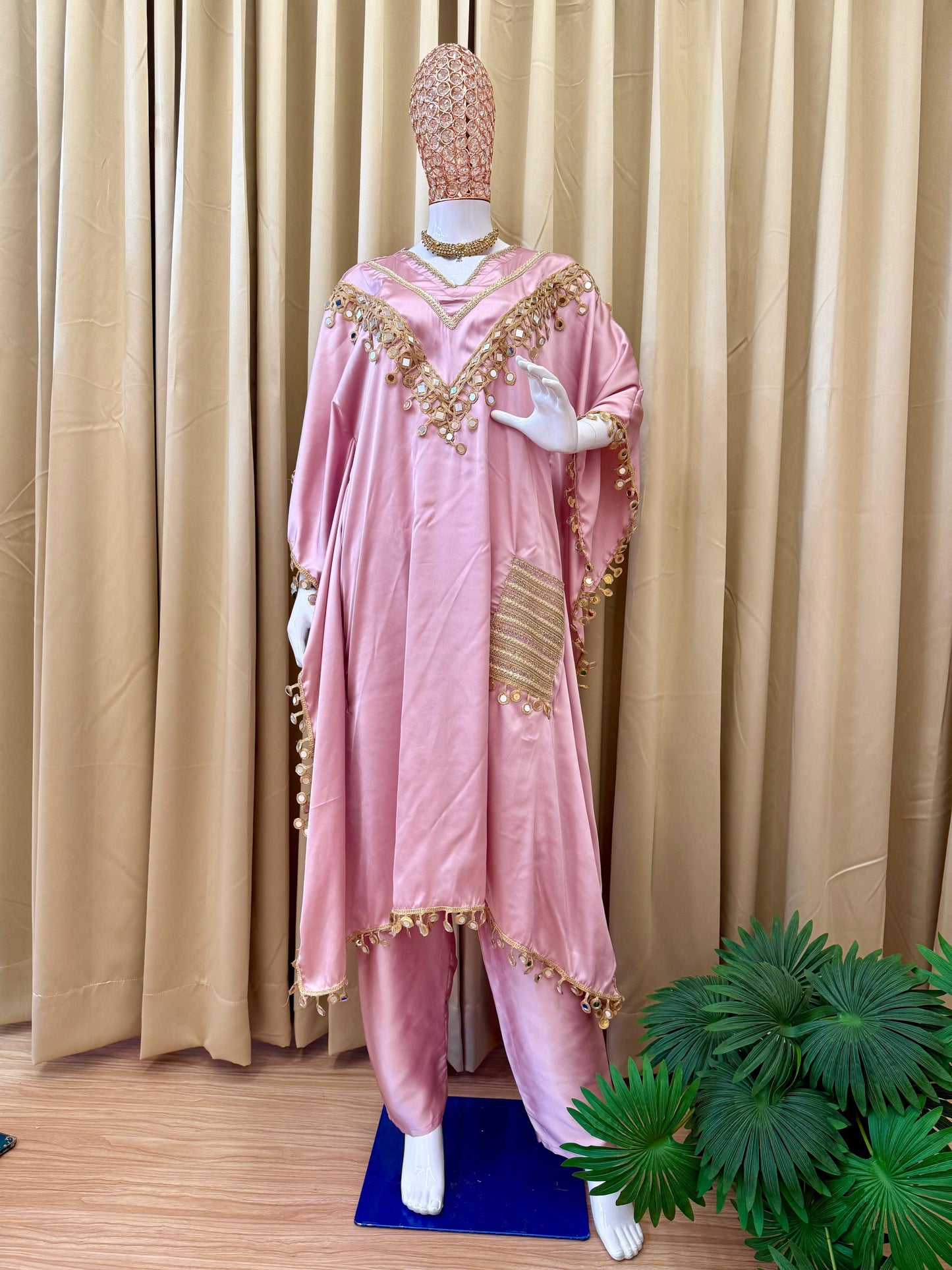 Party Wear Kaftan with Pant