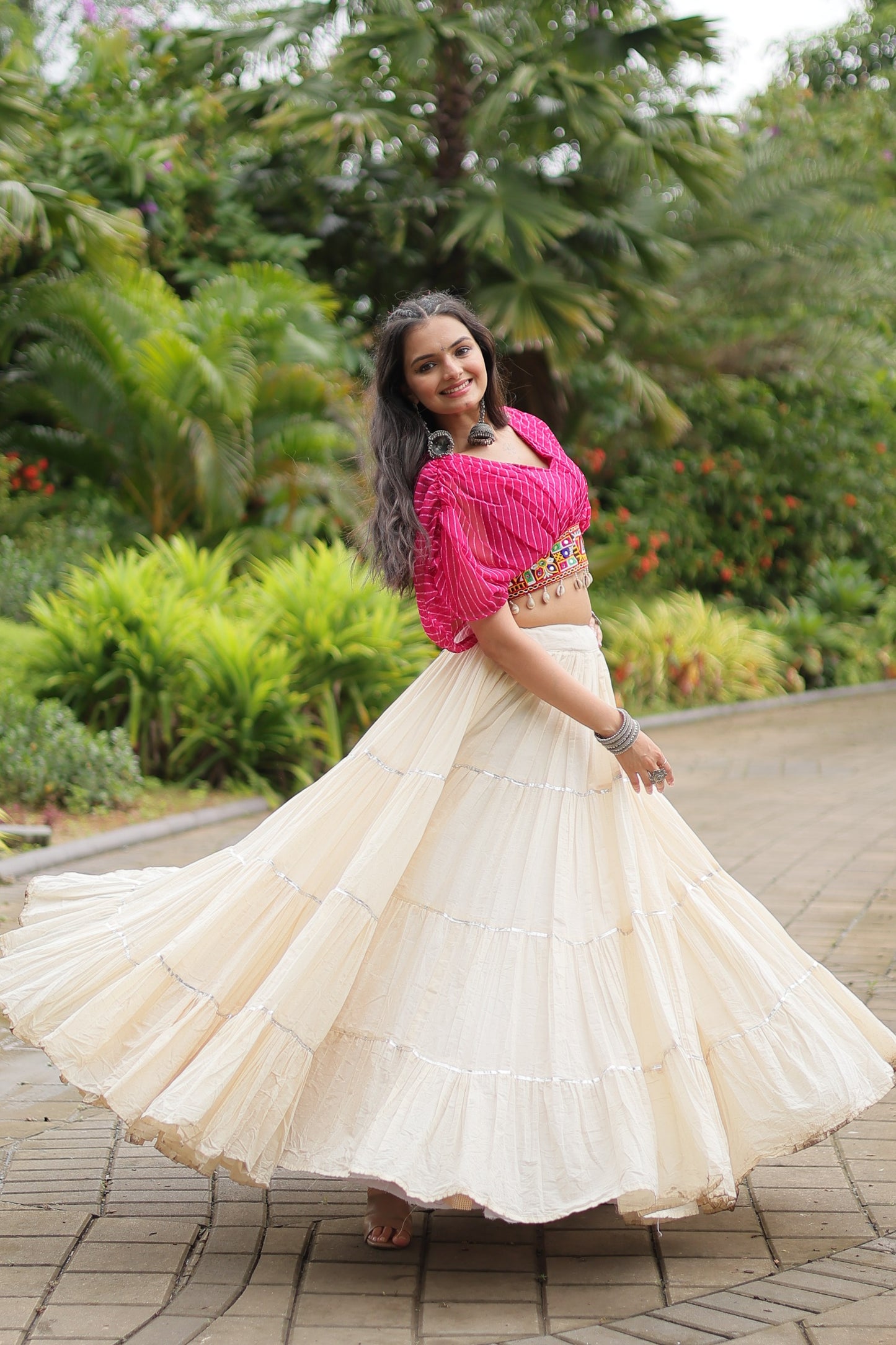 ✨ Adorable Designer Readymade Cotton Lehenga Choli Set ✨