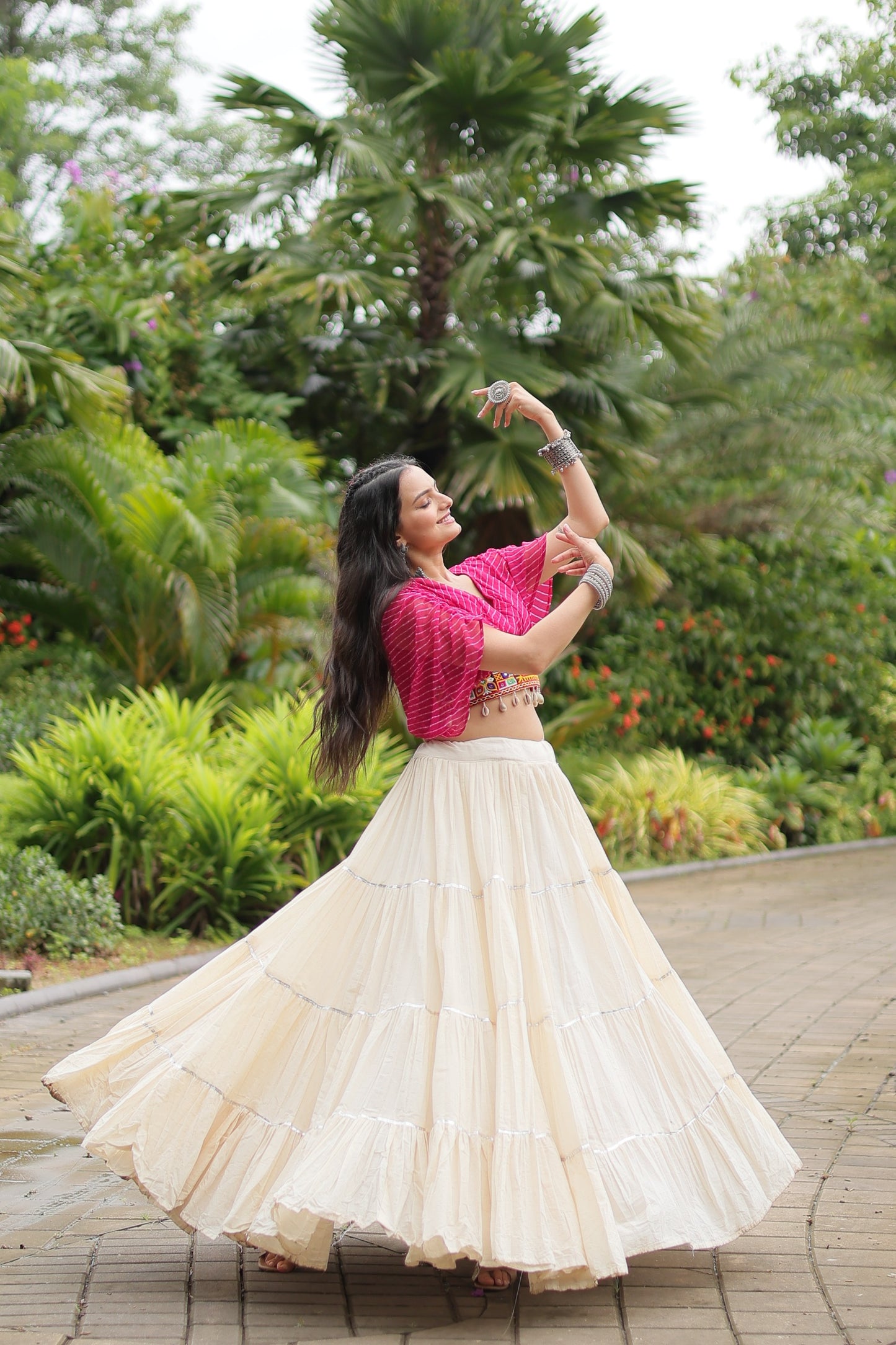 ✨ Adorable Designer Readymade Cotton Lehenga Choli Set ✨
