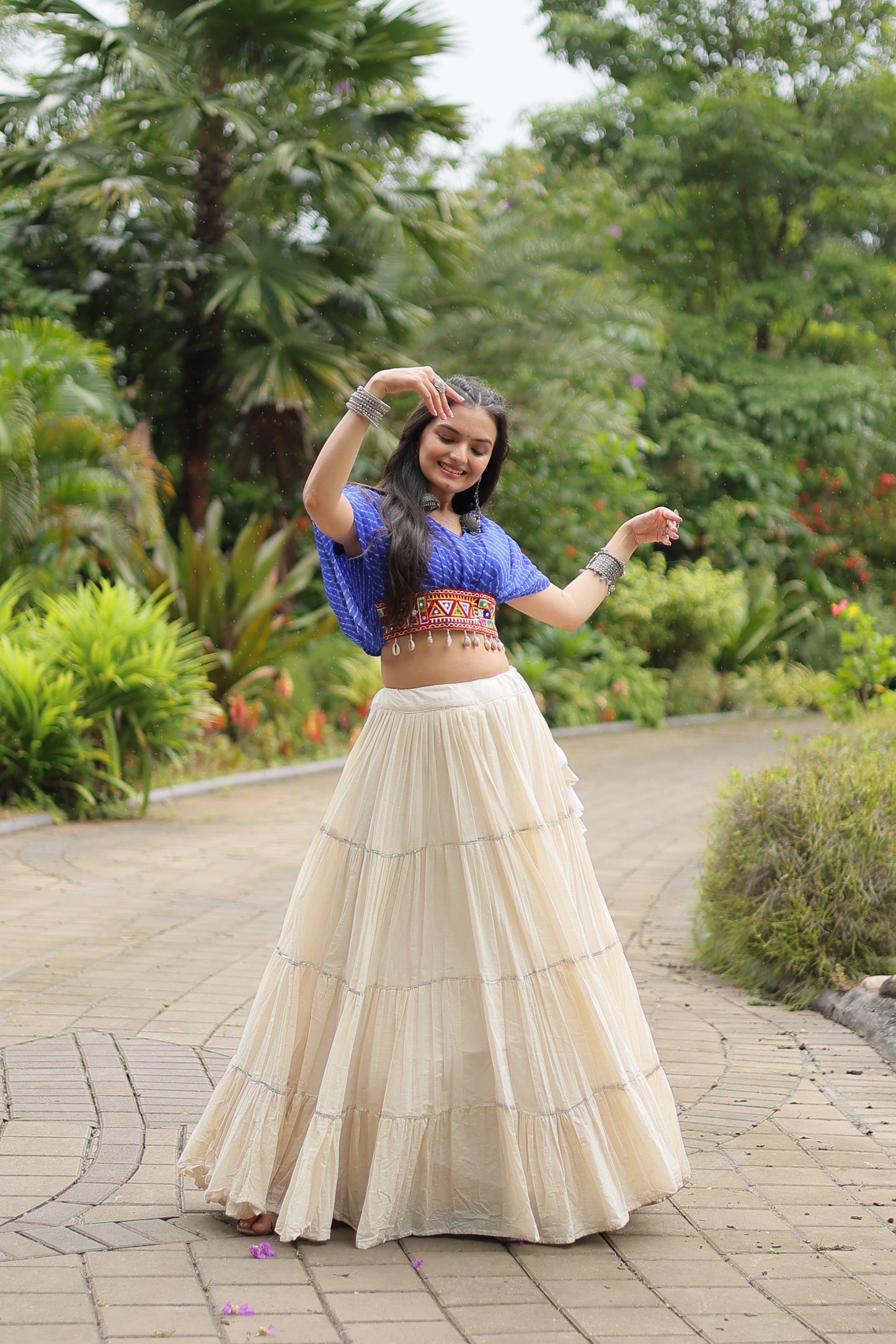 ✨ Adorable Designer Readymade Cotton Lehenga Choli Set ✨