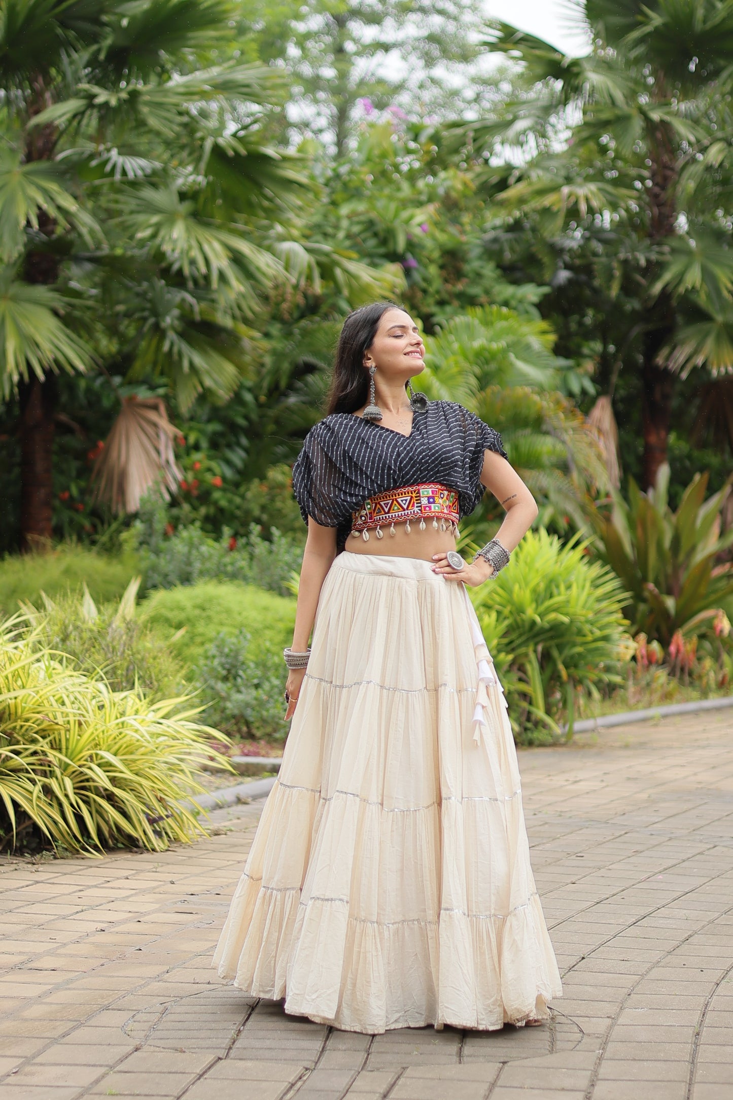 ✨ Adorable Designer Readymade Cotton Lehenga Choli Set ✨