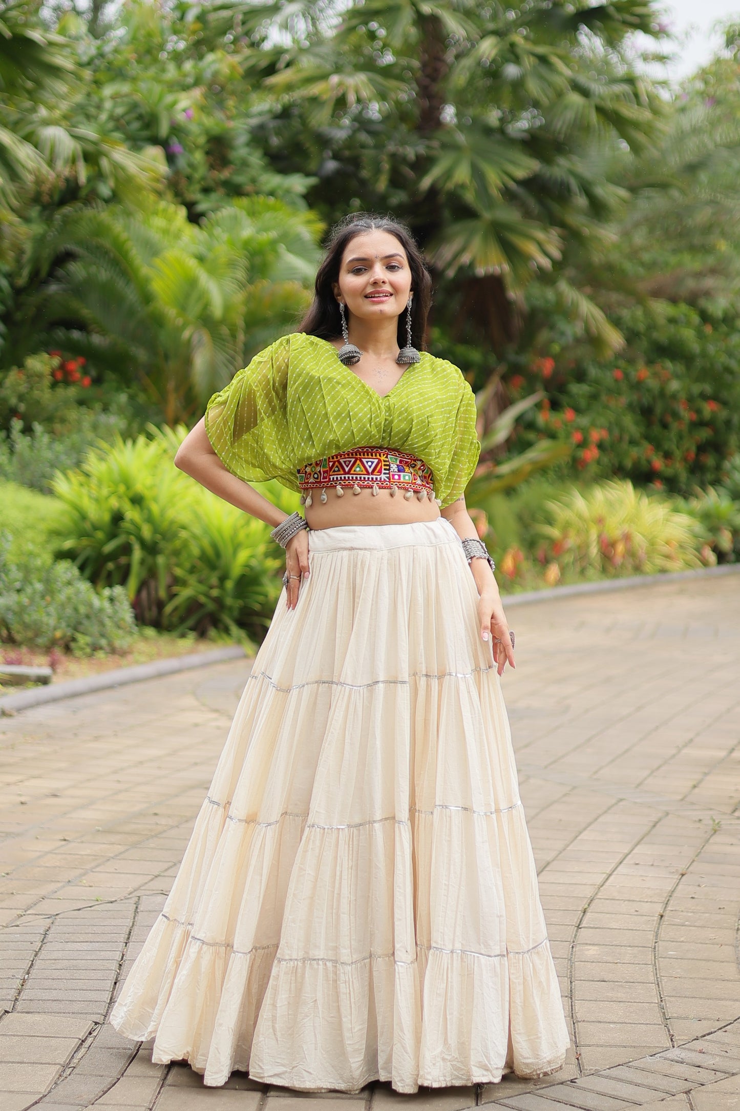 ✨ Adorable Designer Readymade Cotton Lehenga Choli Set ✨