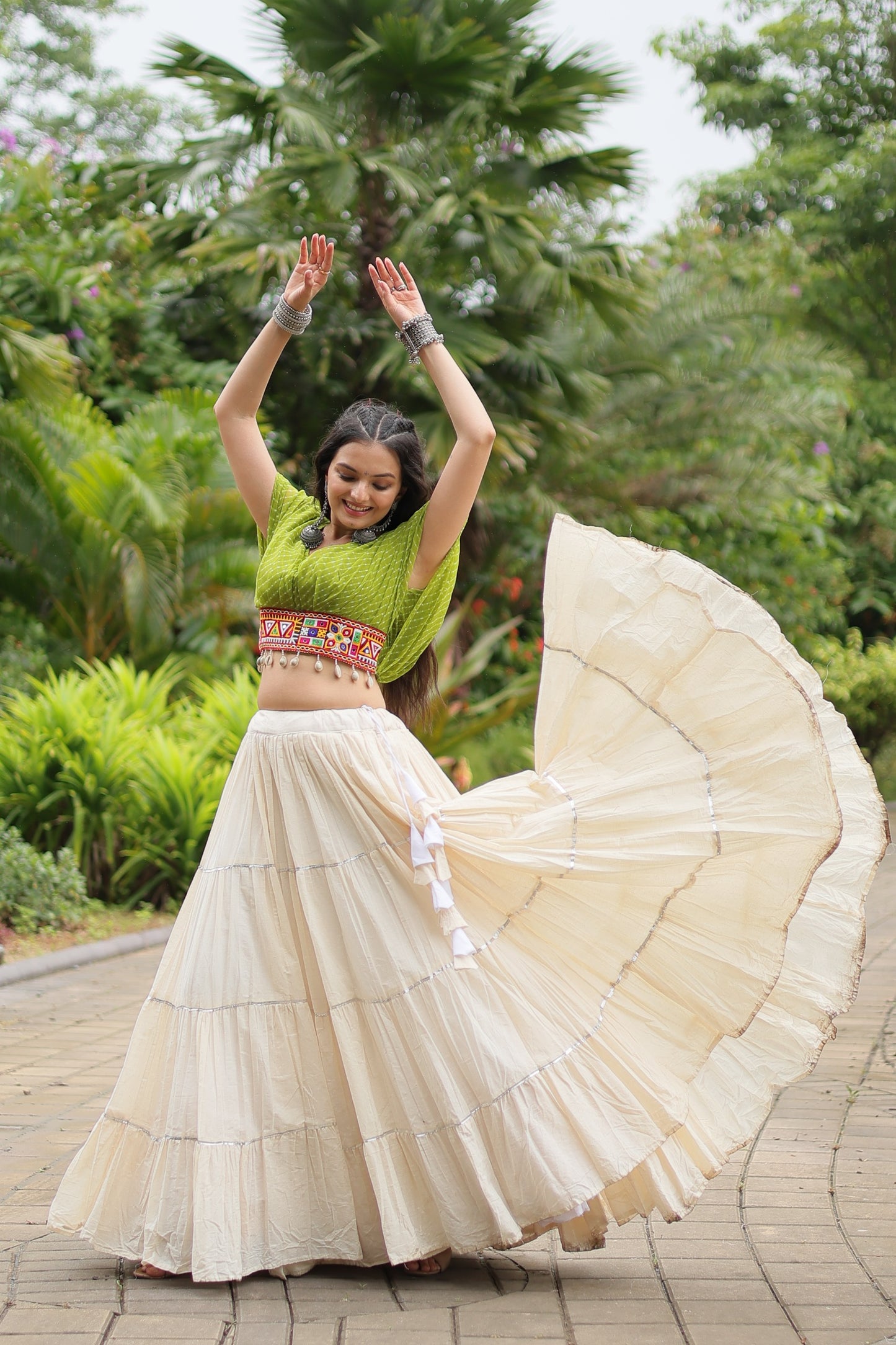 ✨ Adorable Designer Readymade Cotton Lehenga Choli Set ✨