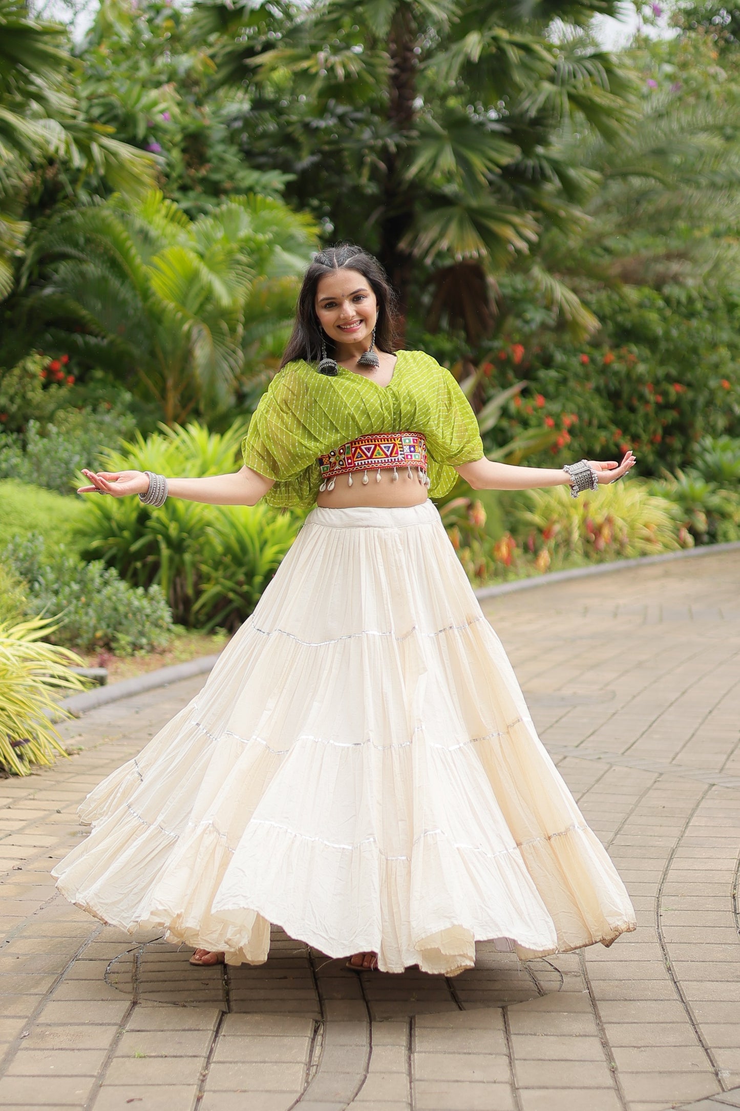✨ Adorable Designer Readymade Cotton Lehenga Choli Set ✨
