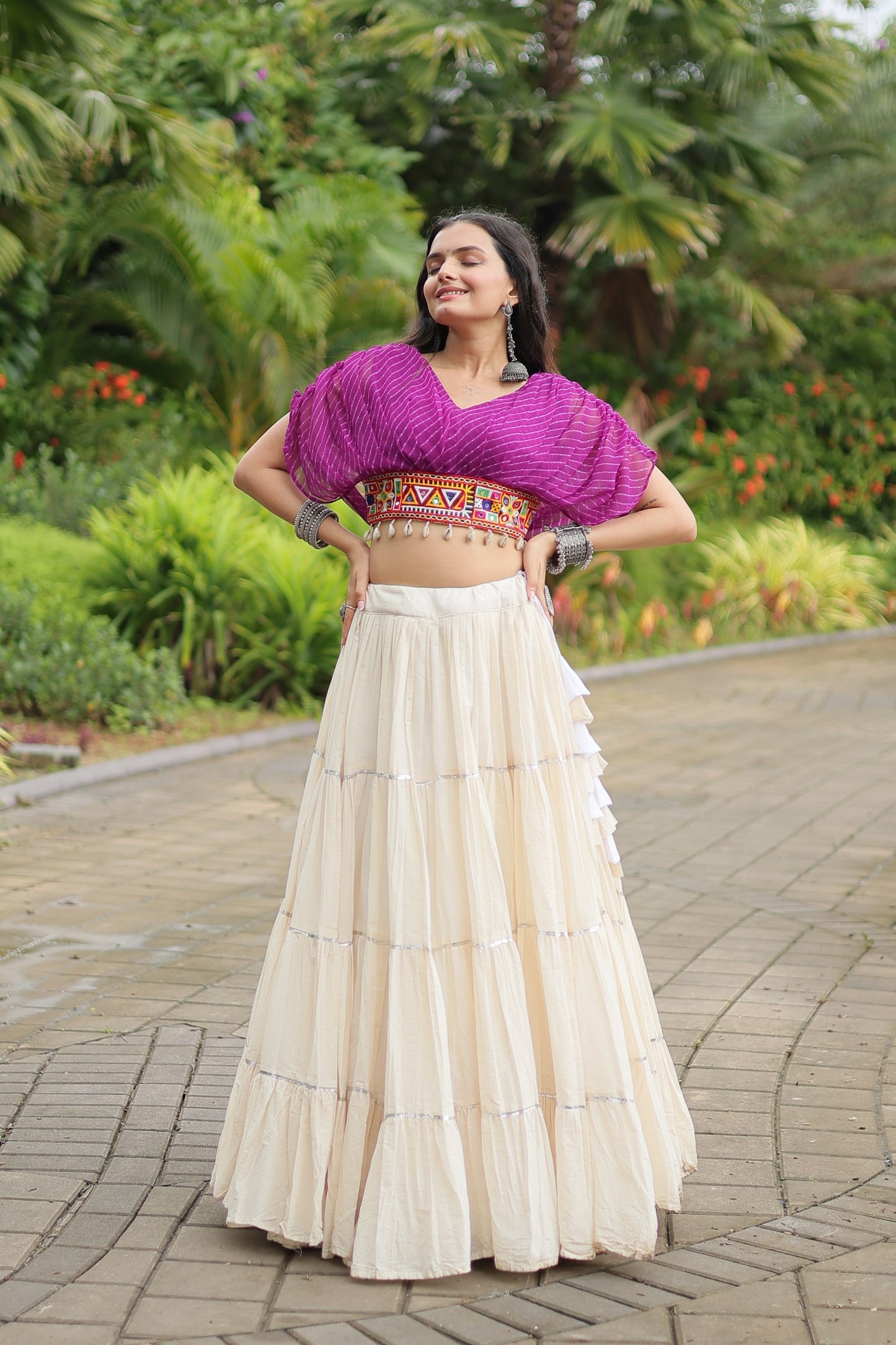 ✨ Adorable Designer Readymade Cotton Lehenga Choli Set ✨