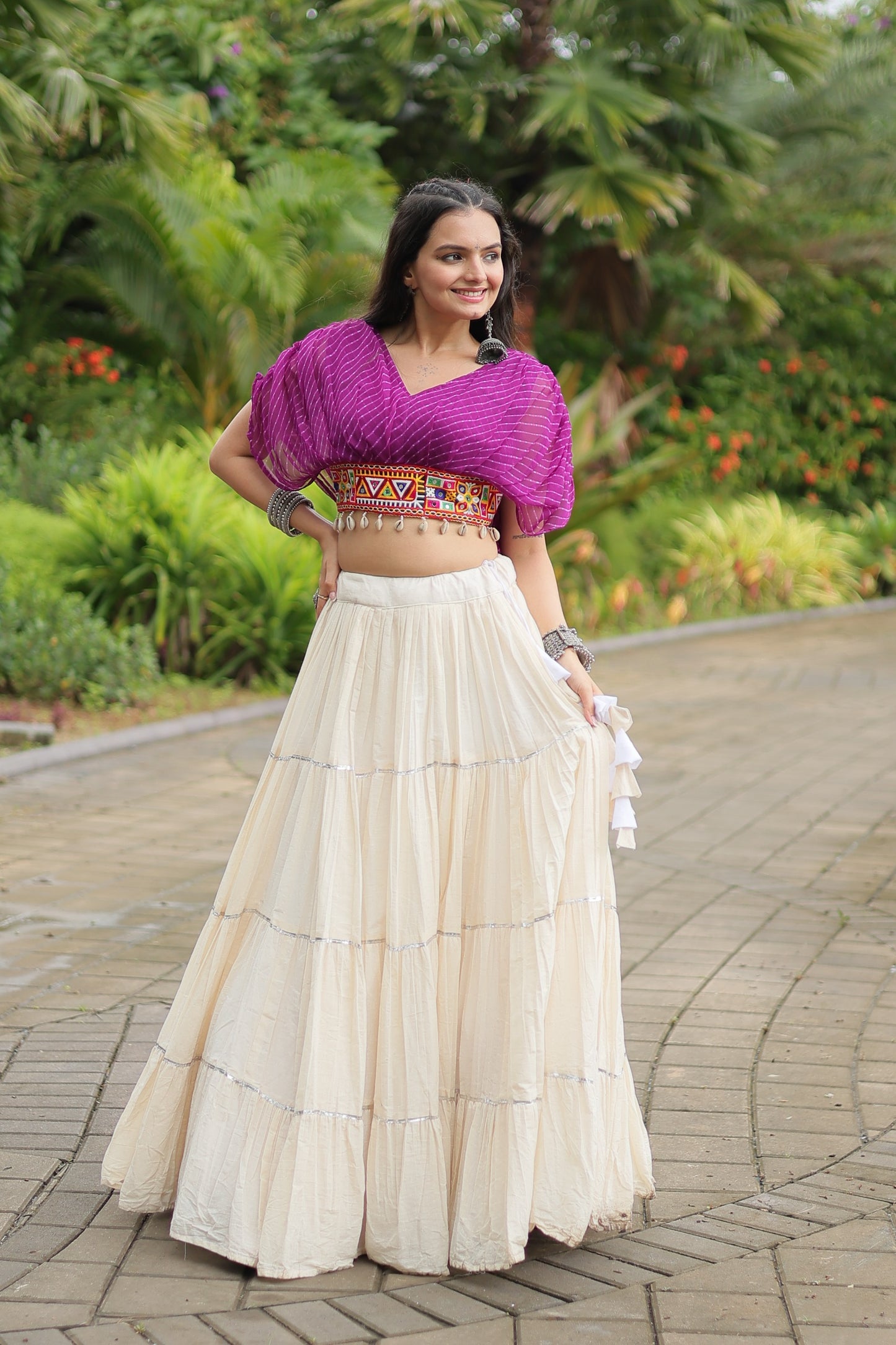✨ Adorable Designer Readymade Cotton Lehenga Choli Set ✨