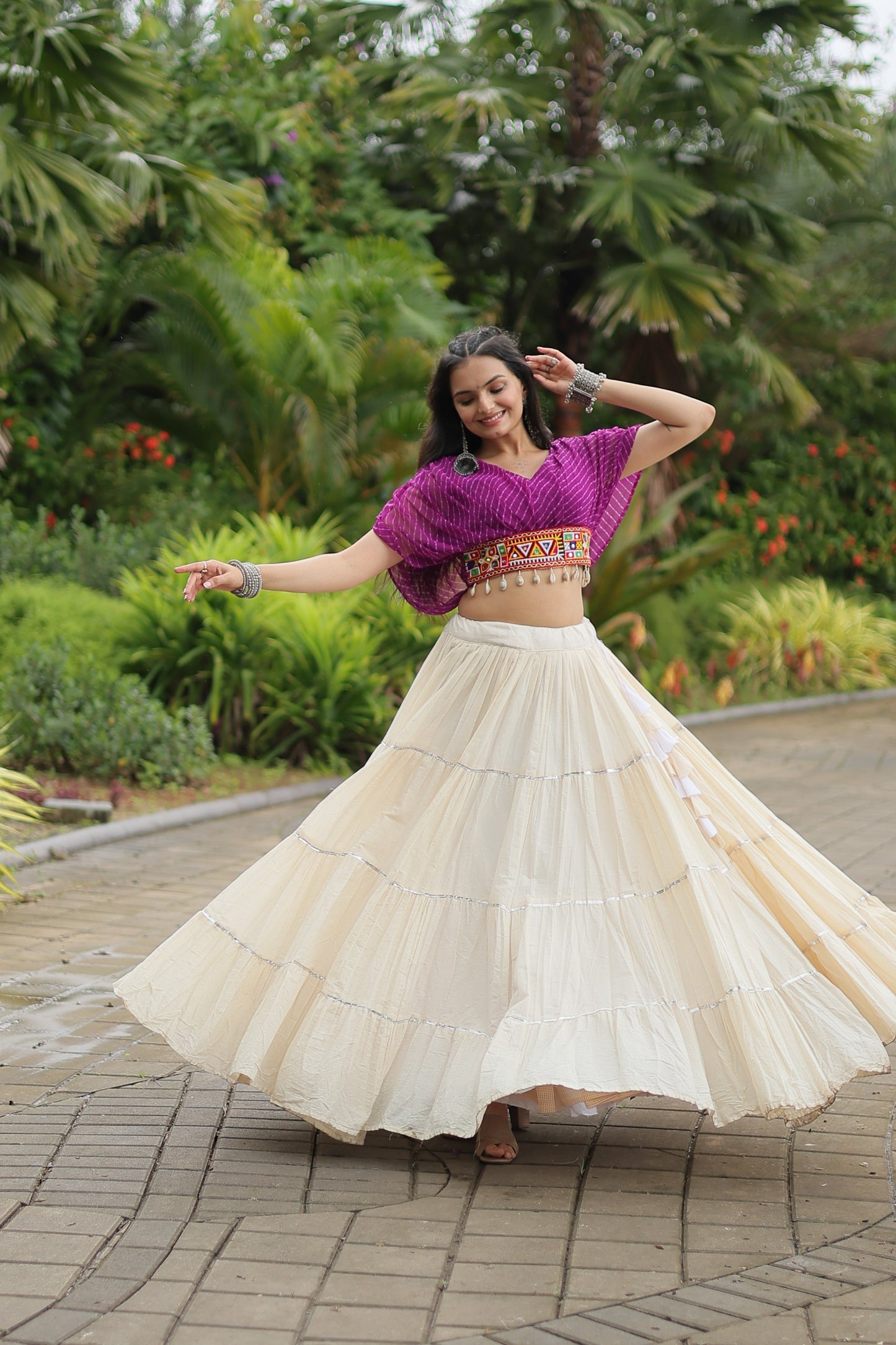✨ Adorable Designer Readymade Cotton Lehenga Choli Set ✨
