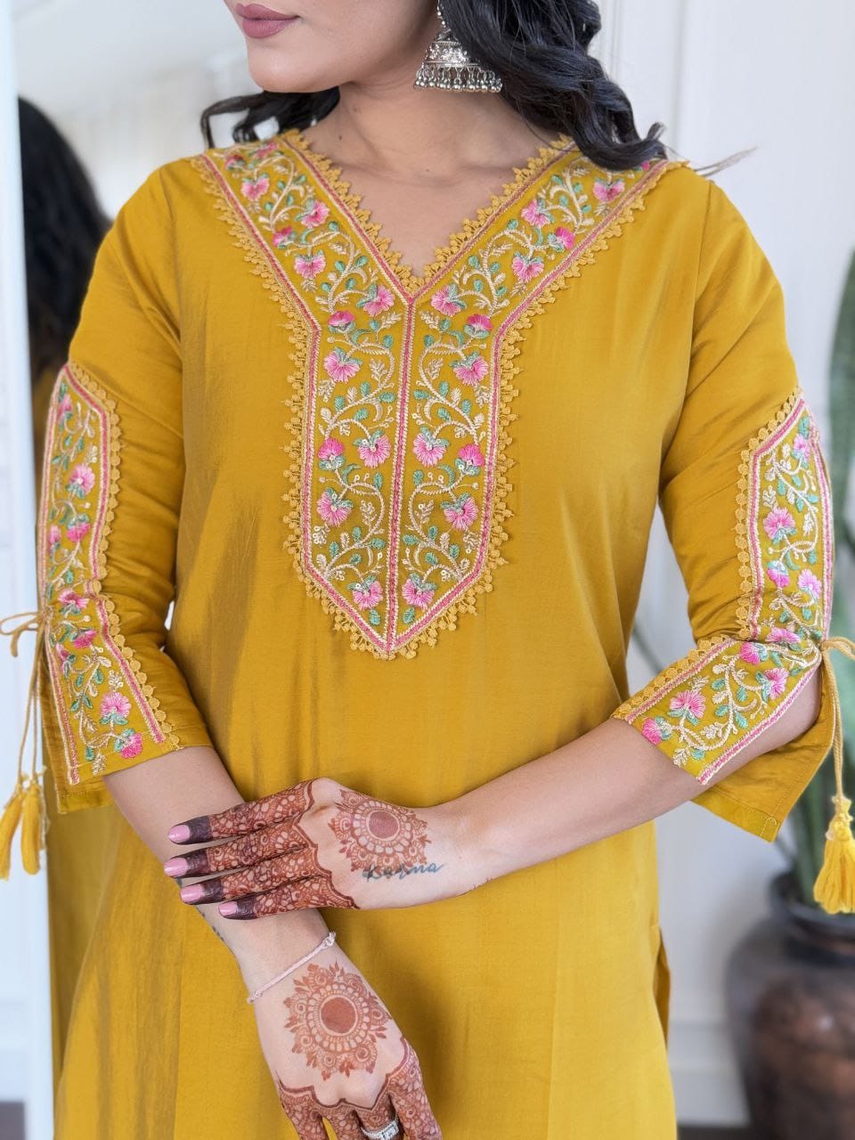 ✨ New Arrival – Pure BSY Viscose Chanderi Suit Set ✨