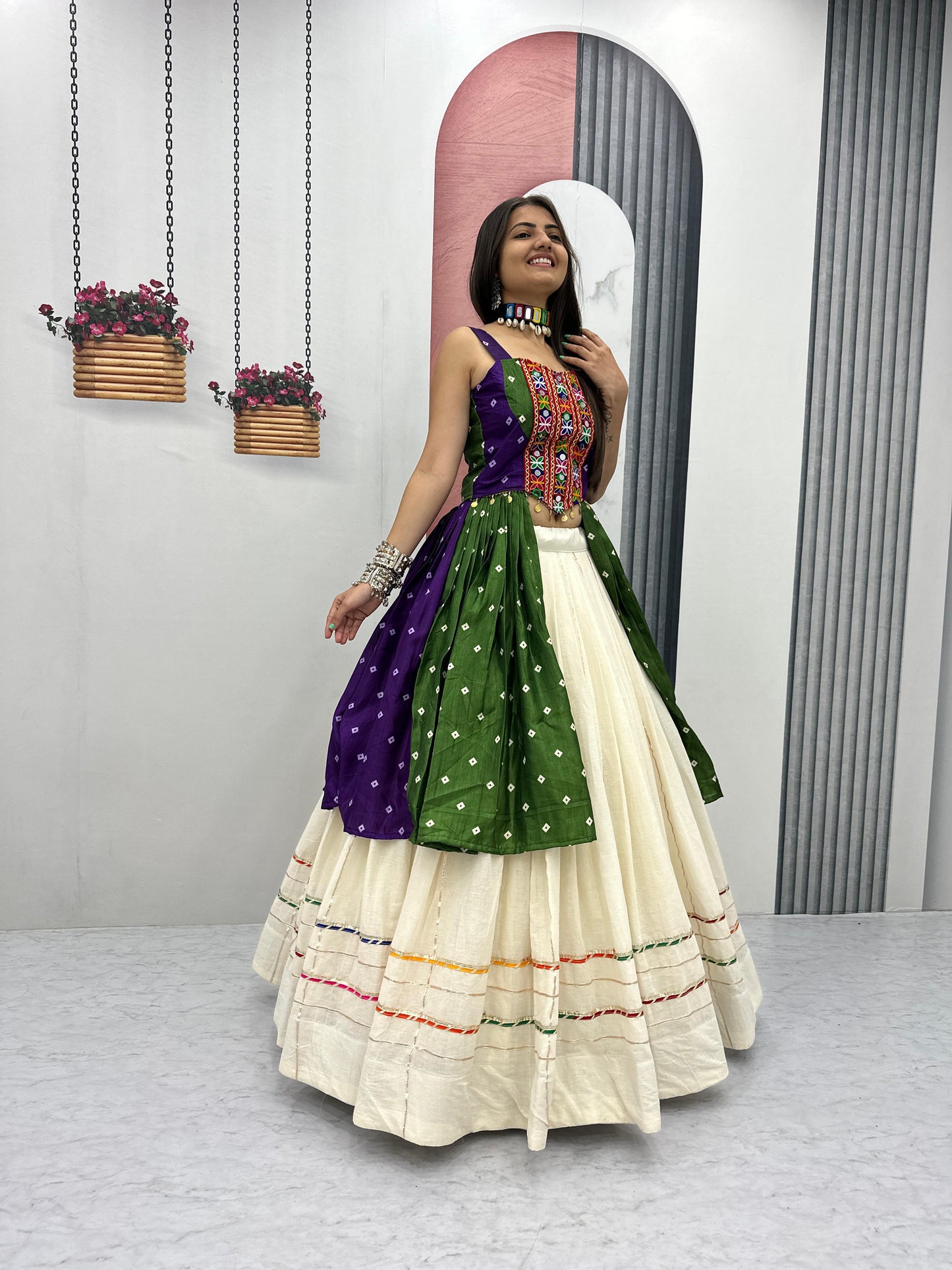 π₯ Launching Navratri Special Lehenga Choli with Grand 6 Meter Flair πβ¨ π₯