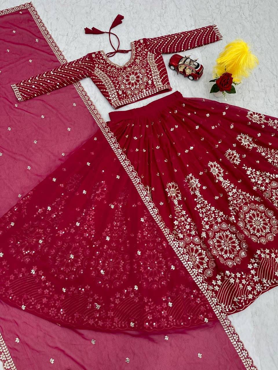 Festive Wear Lehenga Set by Her Highness Fashion