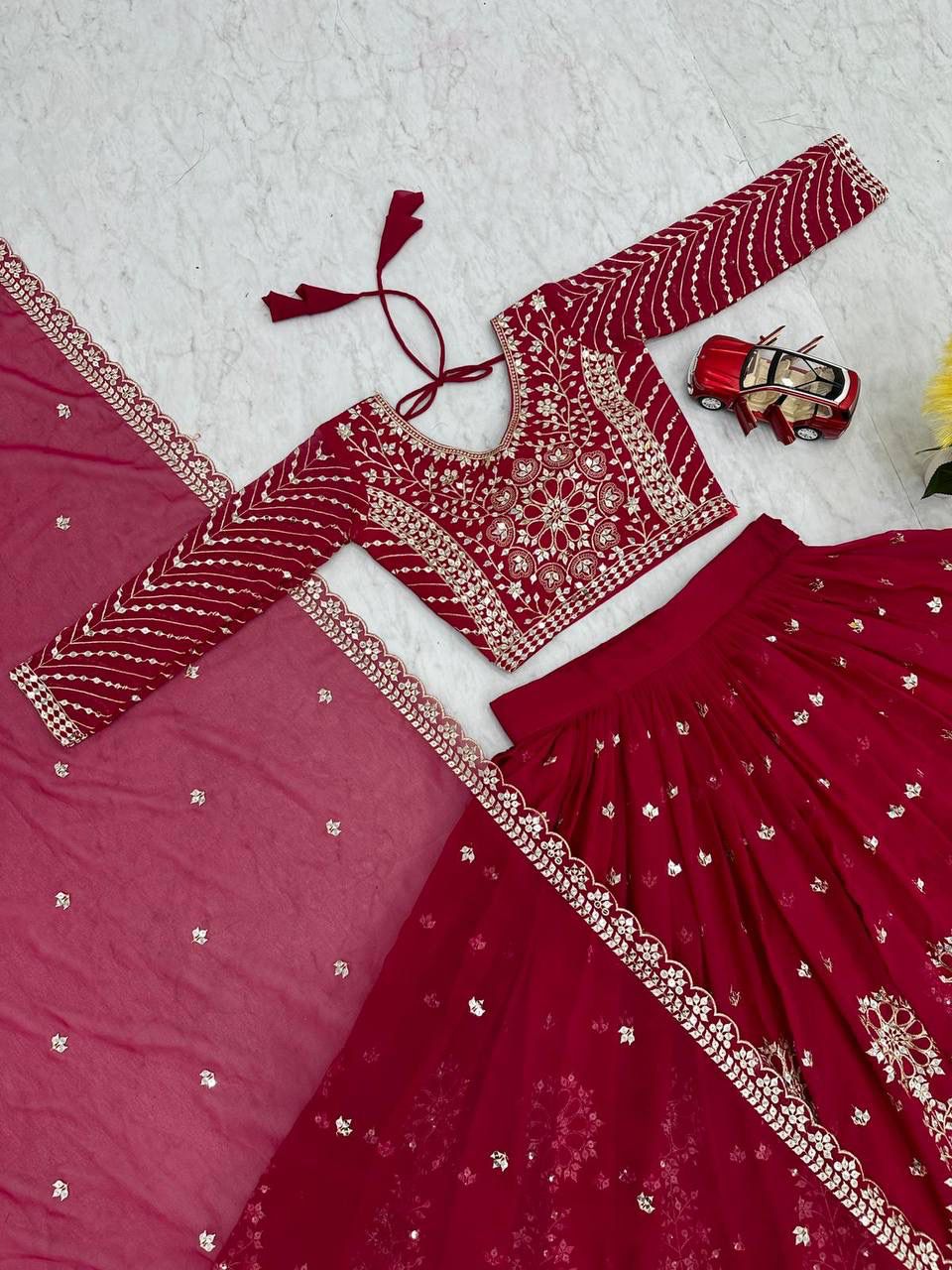 Festive Wear Lehenga Set by Her Highness Fashion
