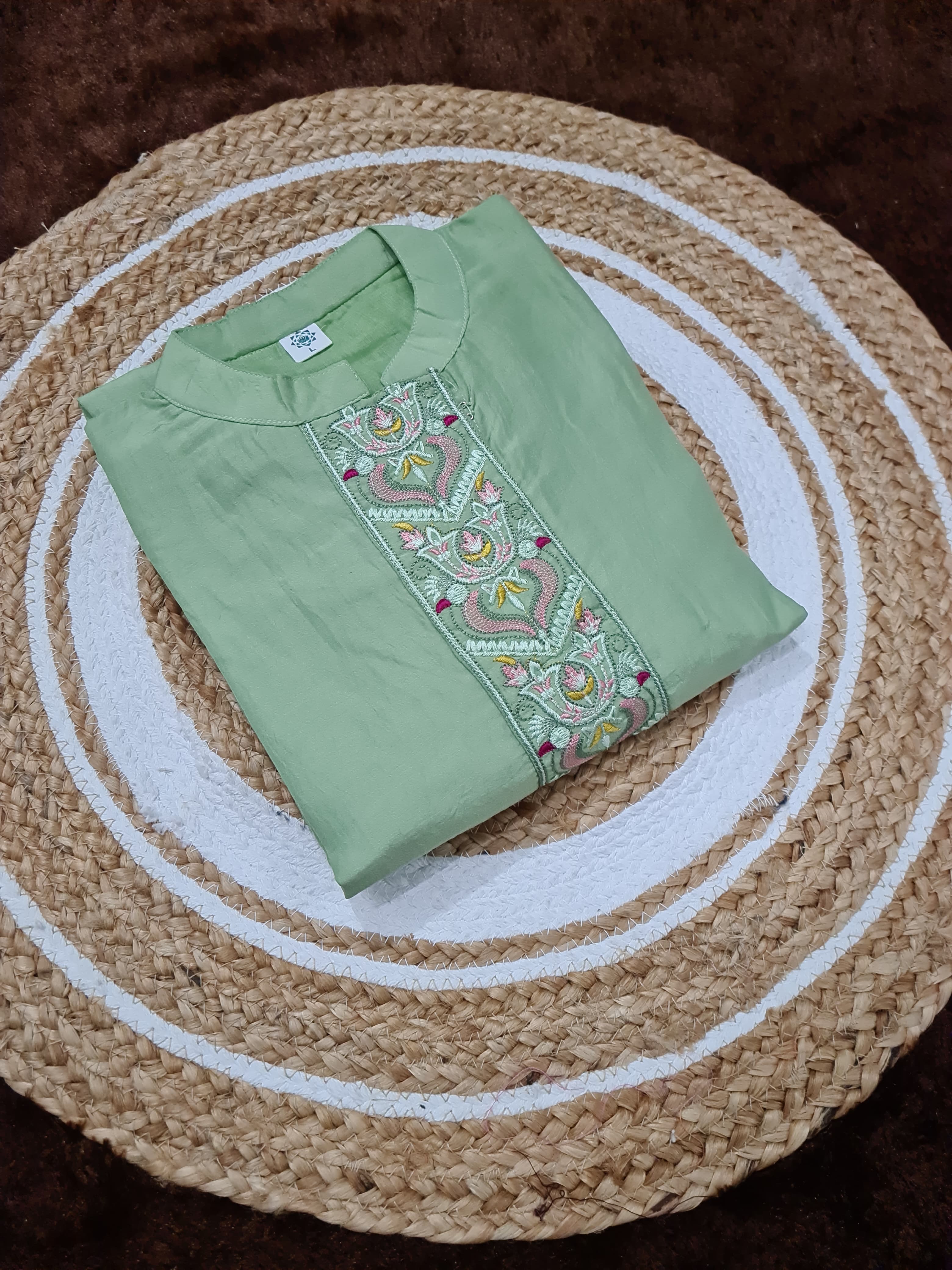 Traditional Muslin Silk Suit for Women