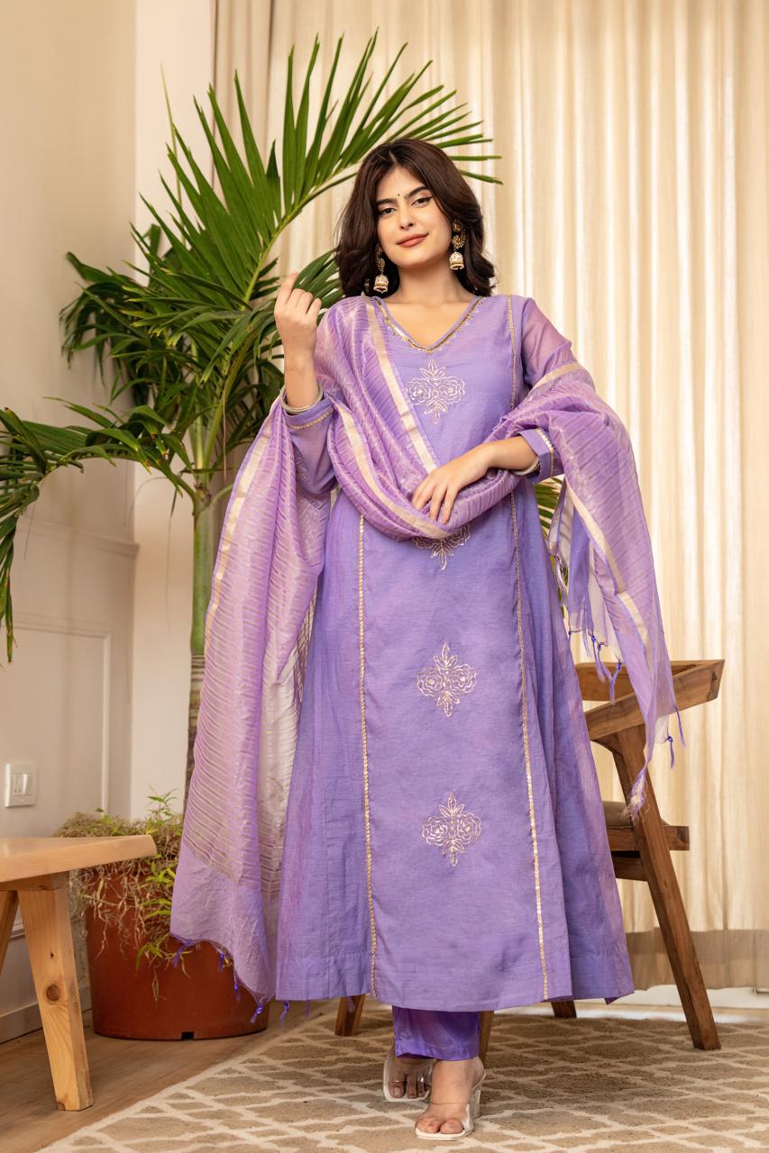 Traditional Festive Wear Kurti Set for Women by Her Highness Fashion