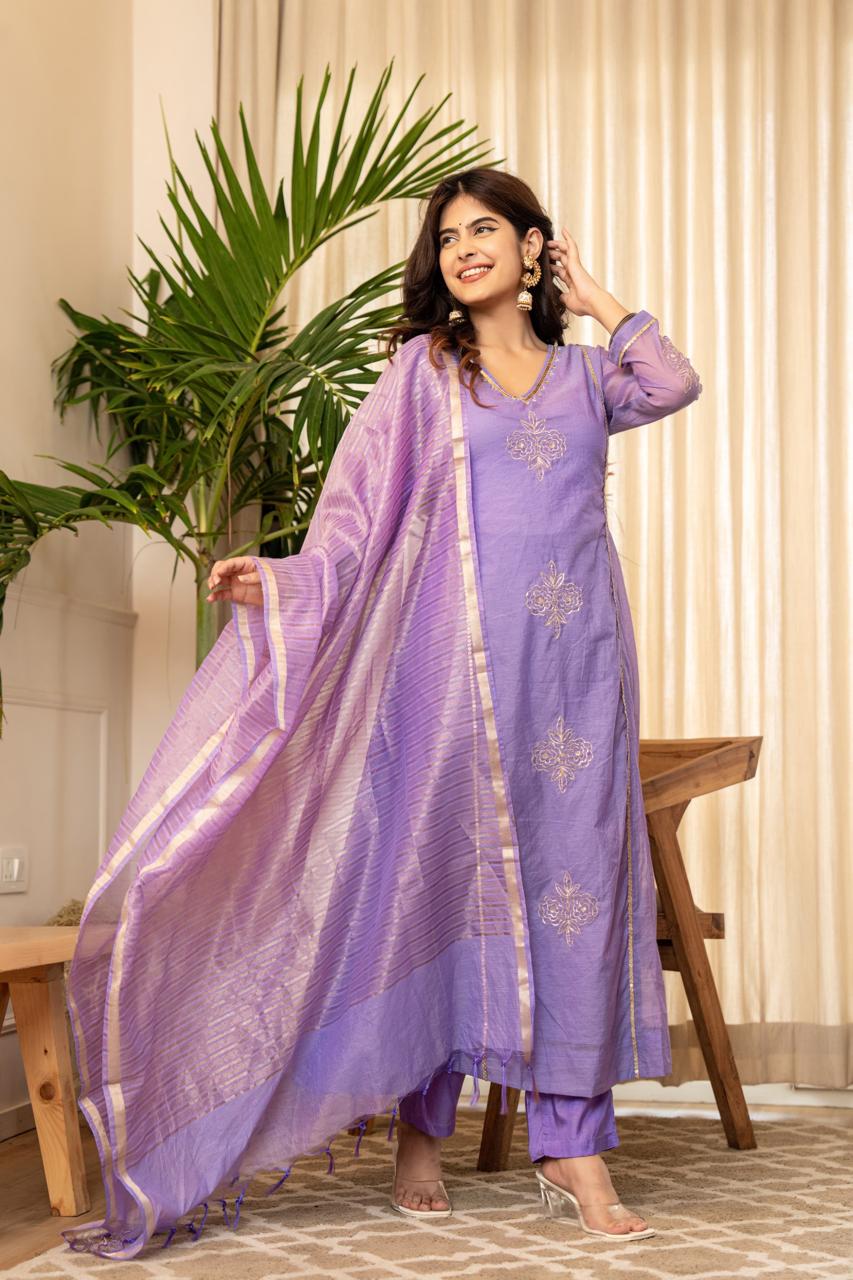 Traditional Festive Wear Kurti Set for Women by Her Highness Fashion