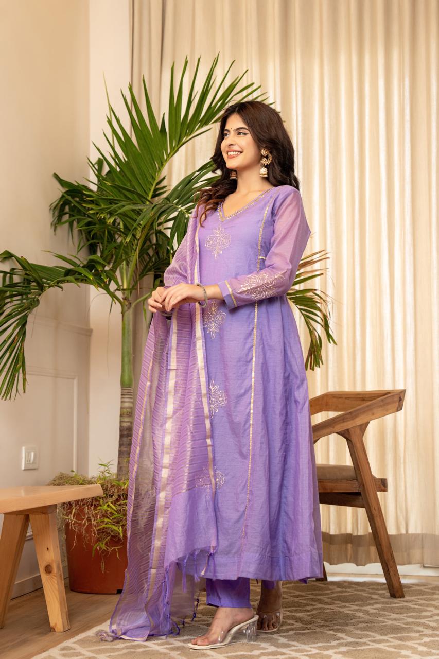 Traditional Festive Wear Kurti Set for Women by Her Highness Fashion