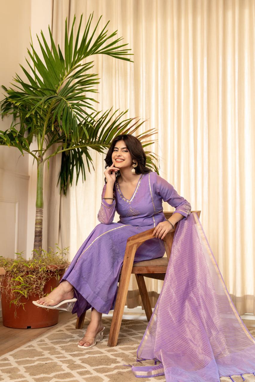 Traditional Festive Wear Kurti Set for Women by Her Highness Fashion