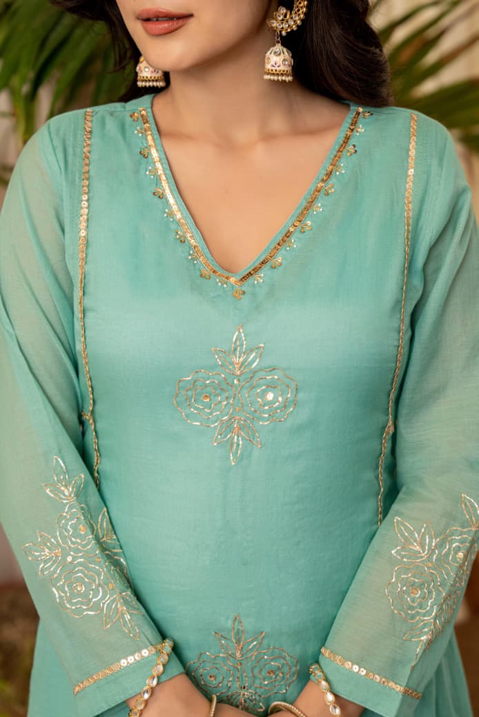 Traditional Festive Wear Kurti Set for Women by Her Highness Fashion