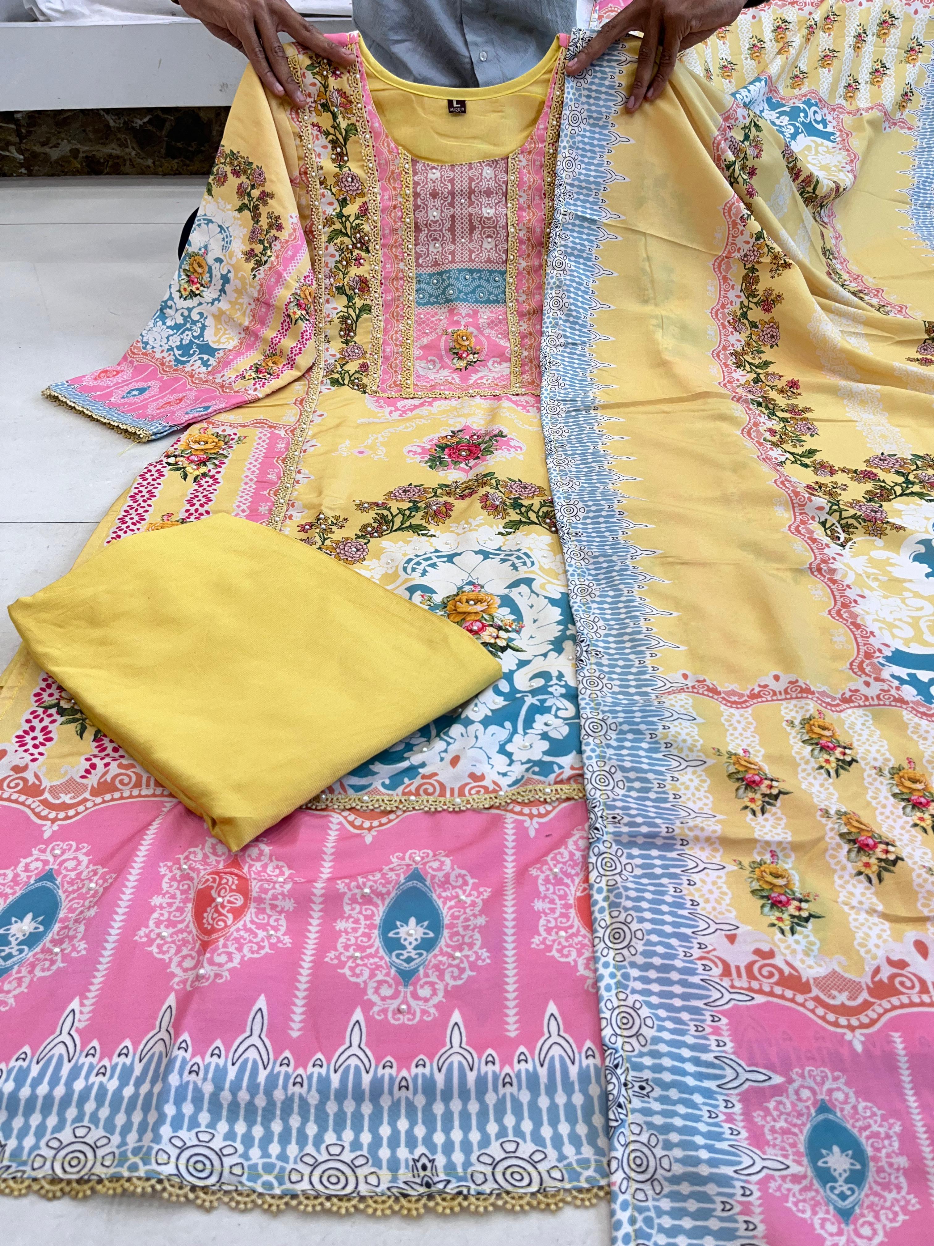 Designer Pakistani Embroidered Suit for Women