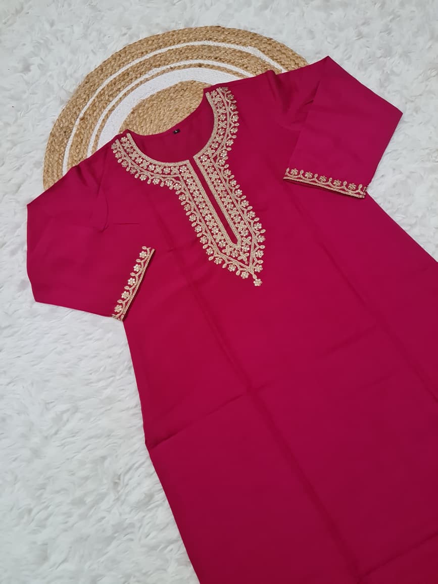 Traditional Reyon Suit Set with Dupatta for Party Wear
