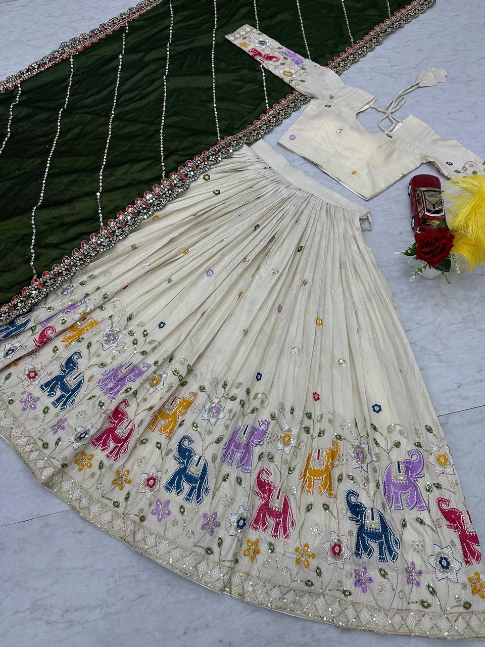 Her Highness Fashion Tissue Silk Lehenga for Festive Wear