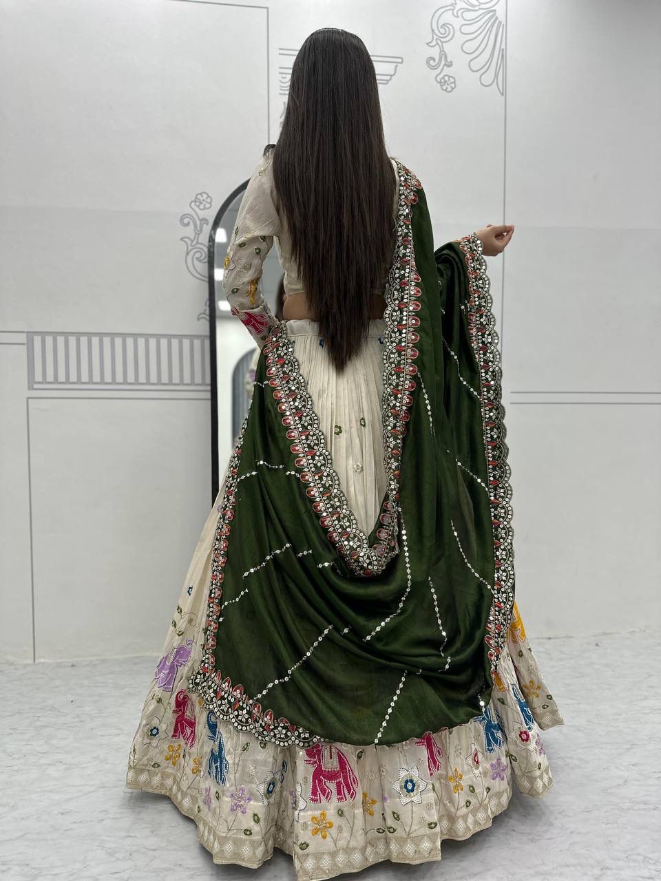 Her Highness Fashion Tissue Silk Lehenga for Festive Wear