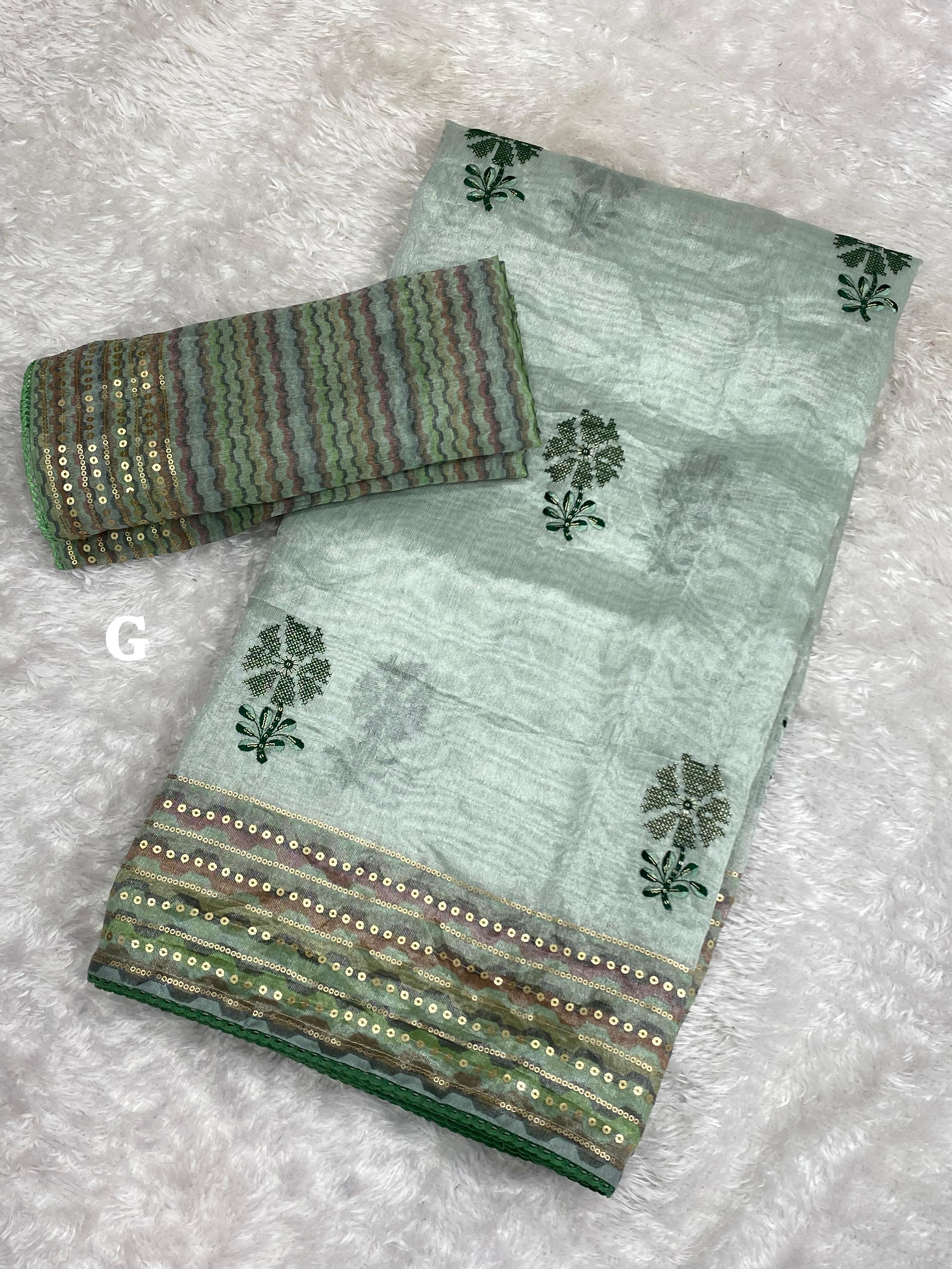 Drape yourself in luxury with this Tani Shani Silk Saree