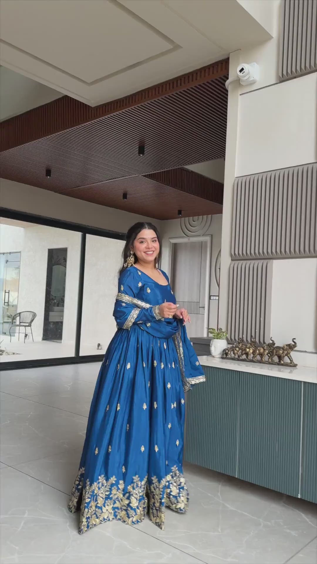 Luxury ethnic gown for women