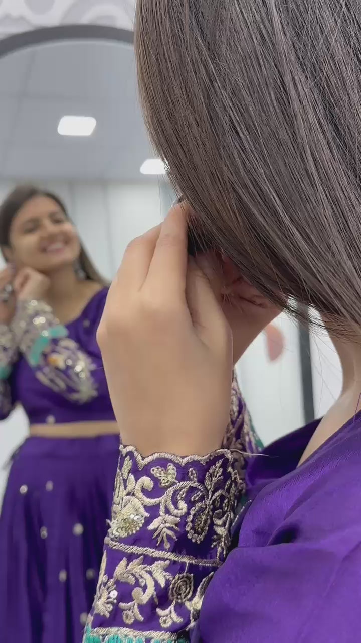 Heavy Work Lehenga Choli Set for Wedding