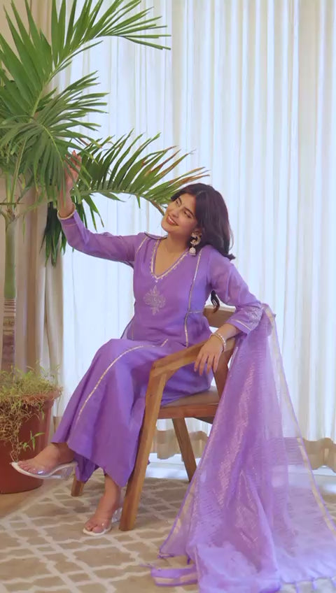 Traditional Festive Wear Kurti Set for Women by Her Highness Fashion