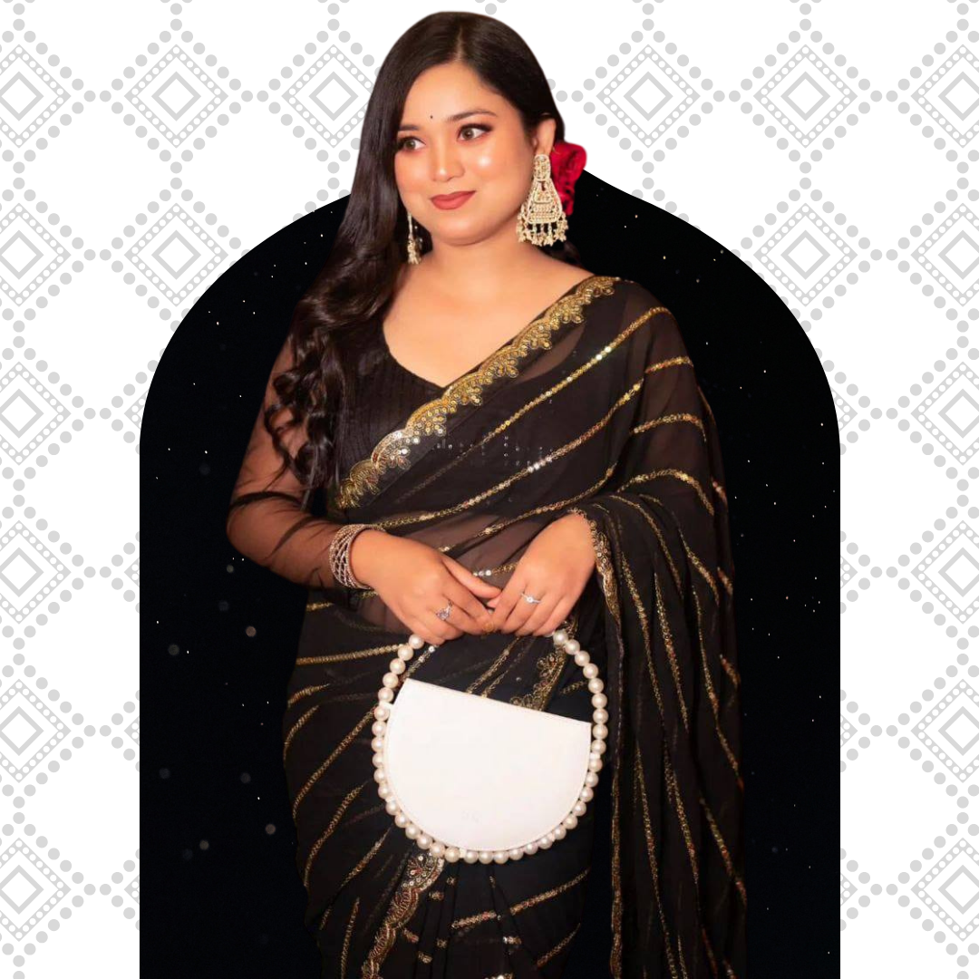 Black Saree