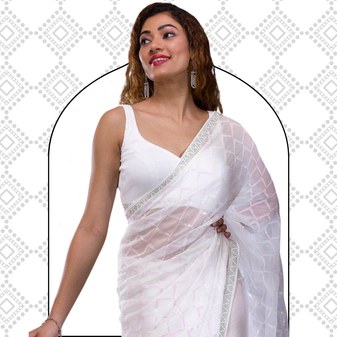 White Saree