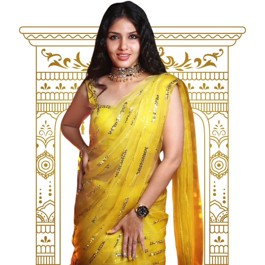 Haldi Saree