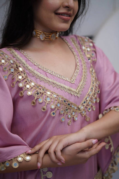 Party Wear Kaftan with Pant
