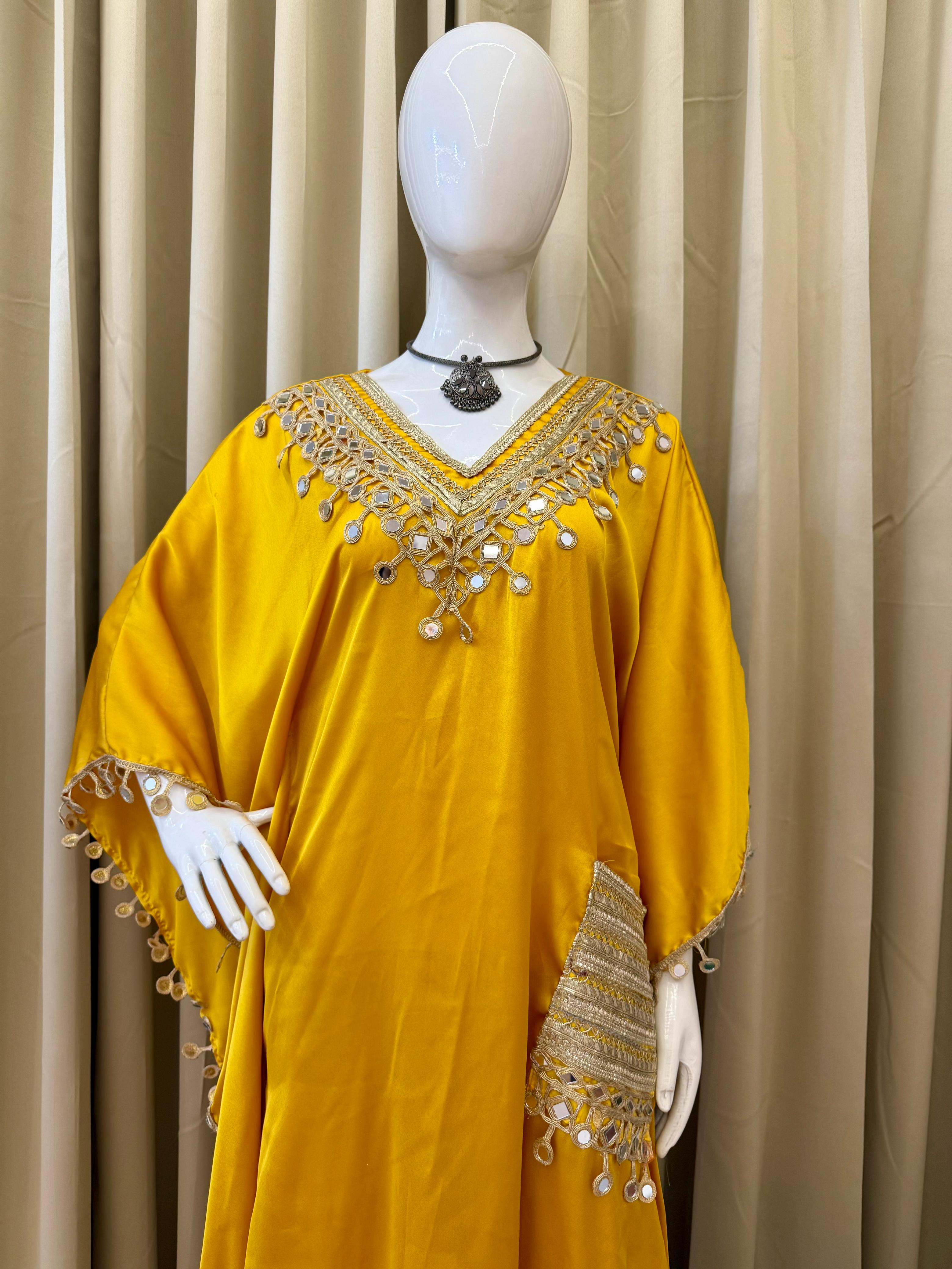 Party Wear Kaftan with Pant