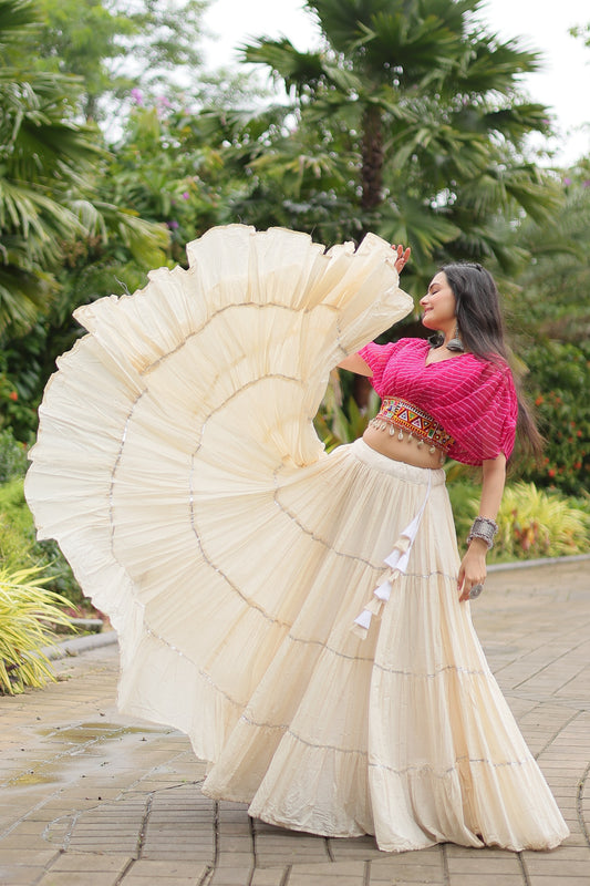 ✨ Adorable Designer Readymade Cotton Lehenga Choli Set ✨