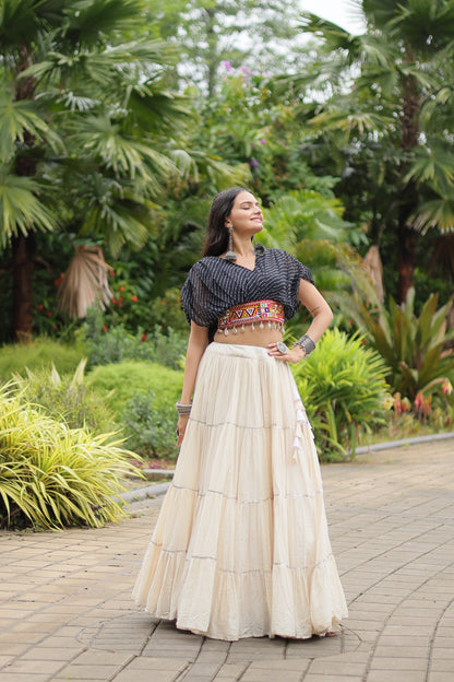 ✨ Adorable Designer Readymade Cotton Lehenga Choli Set ✨