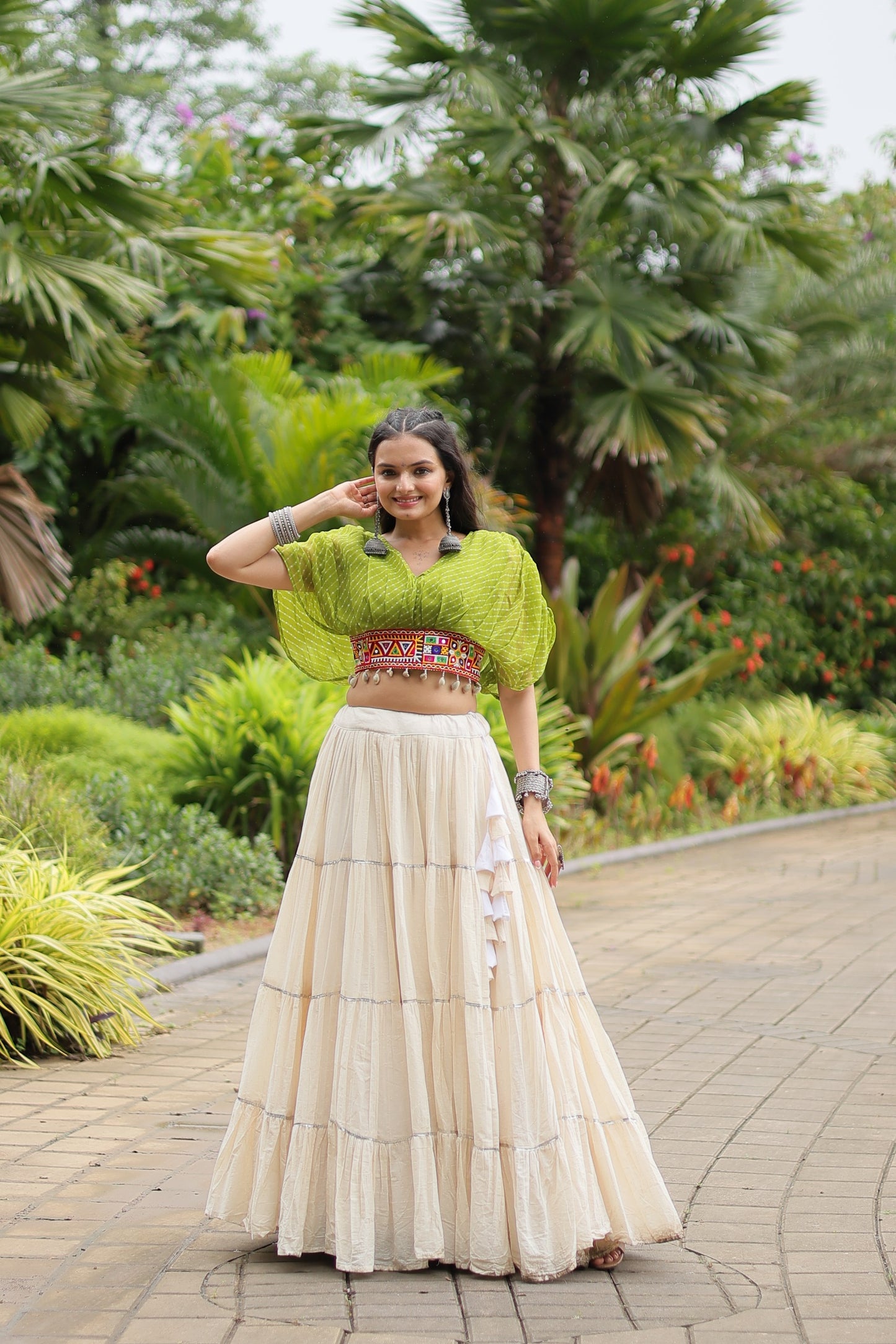 ✨ Adorable Designer Readymade Cotton Lehenga Choli Set ✨