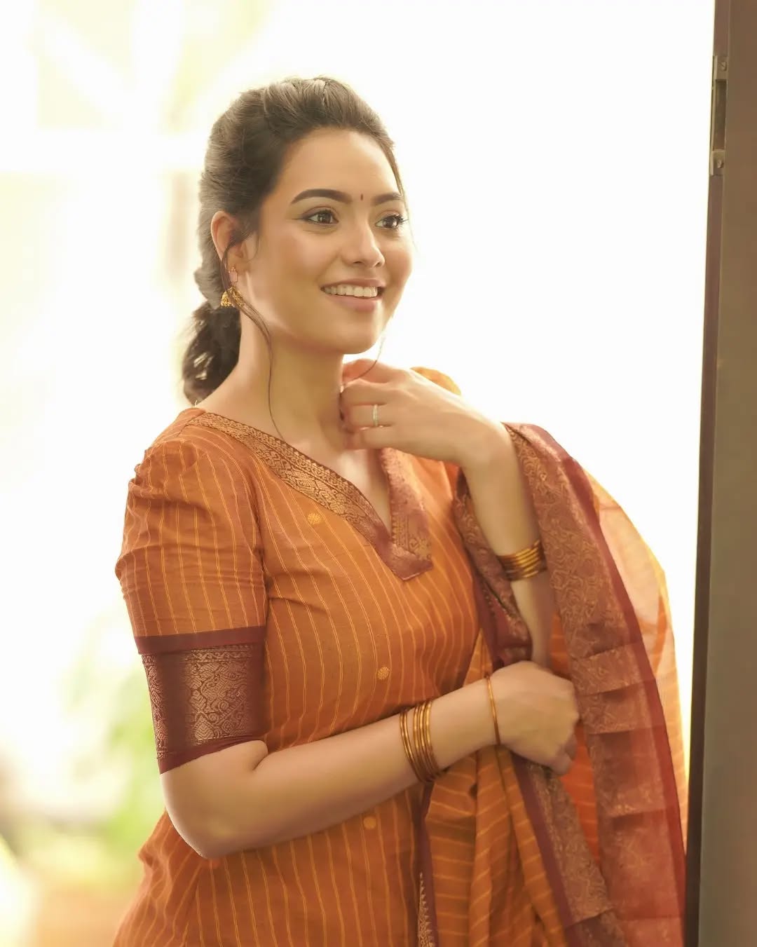 Comfortable daily wear pure cotton kurti set