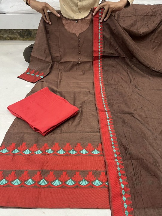 Elegant Festive Cotton Suit for Women by Her Highness Fashion