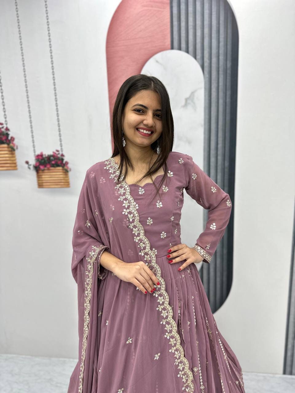Elegant Party Wear Gown for Women