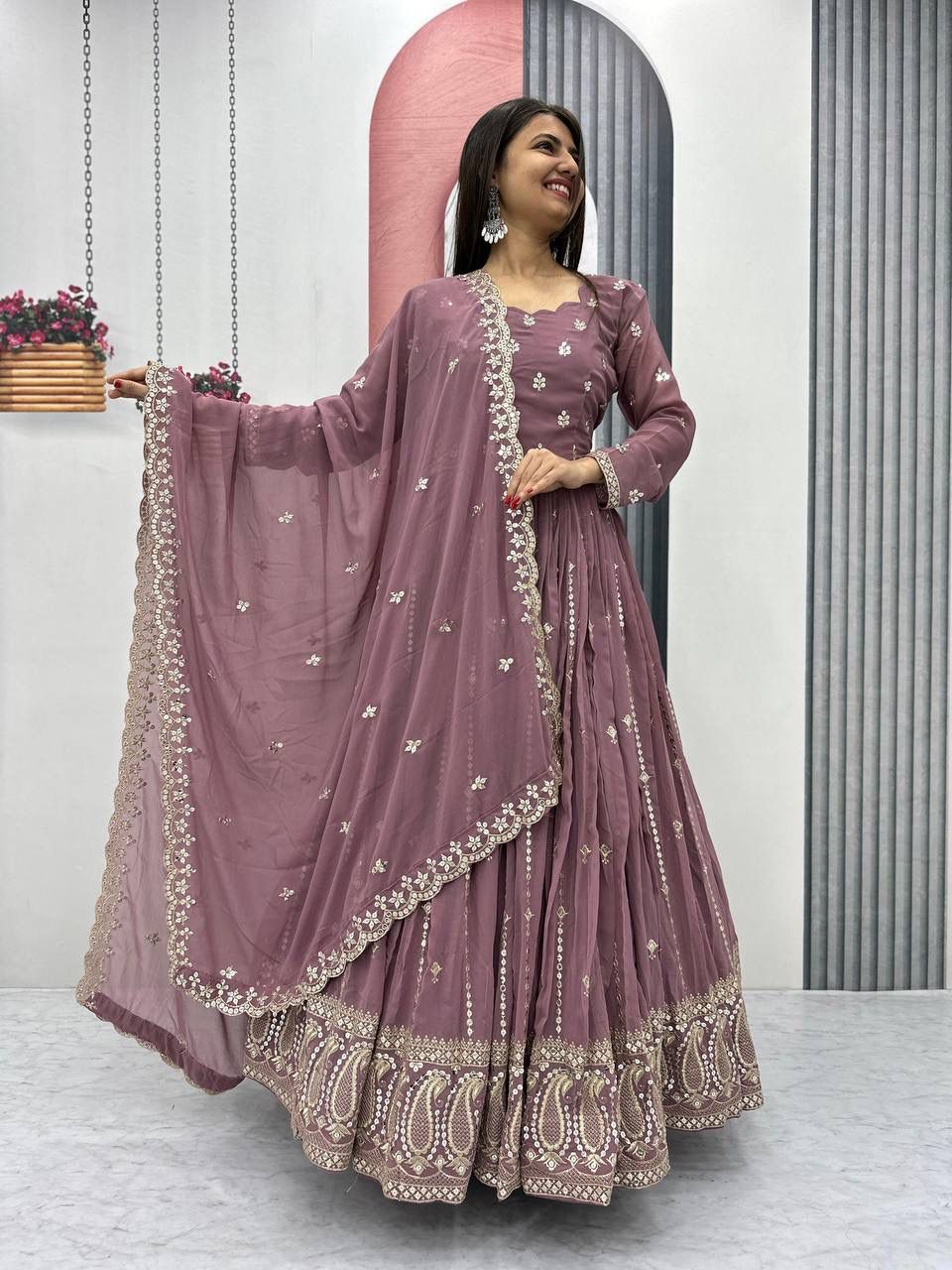 Elegant Party Wear Gown for Women
