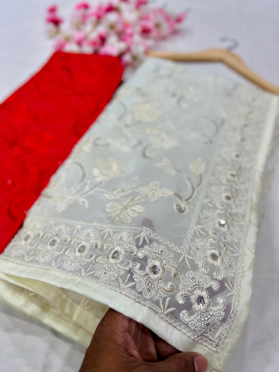 Designer Festive Saree by Her Highness Fashion