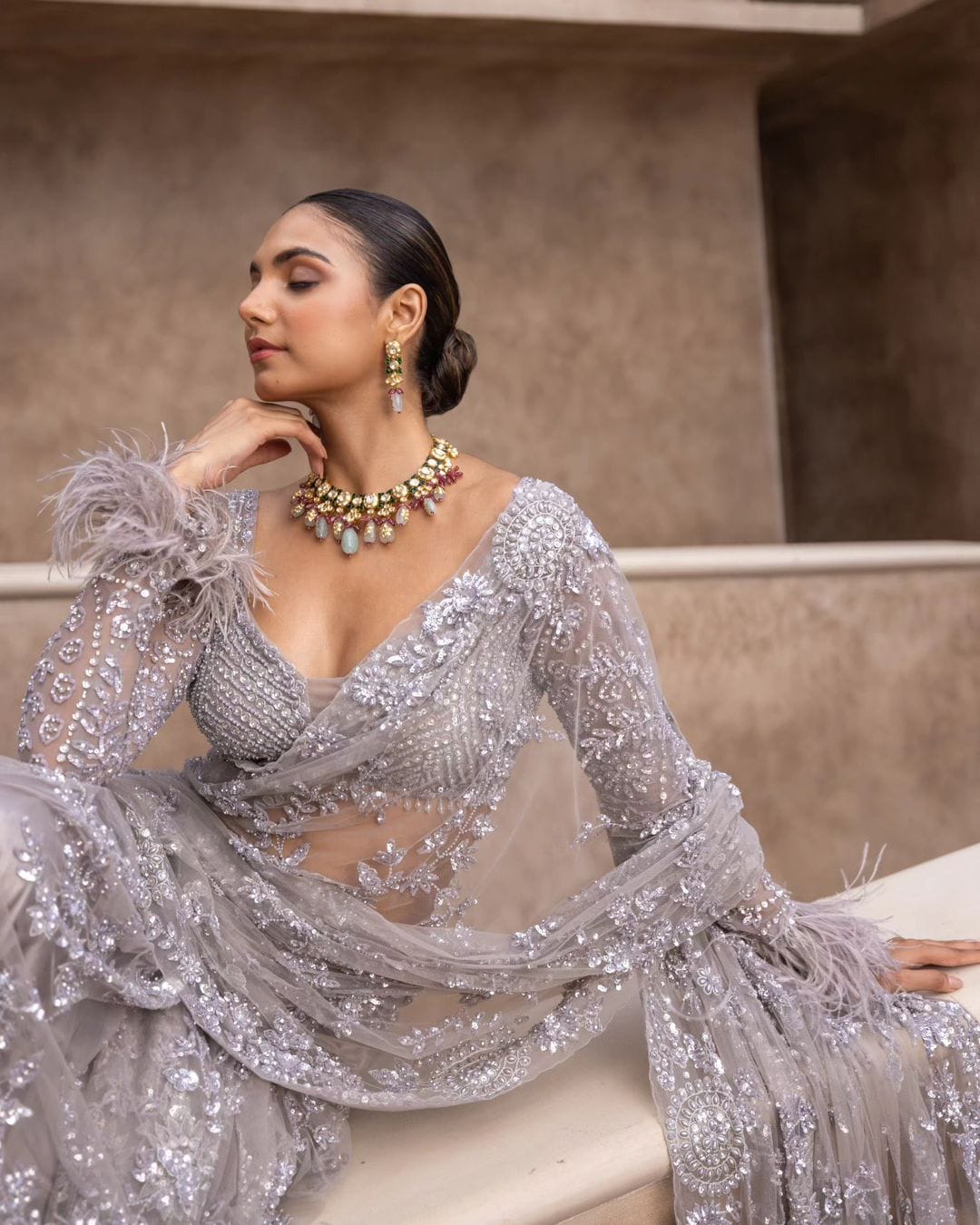 Premium Wedding & Party Saree by Her Highness Fashion