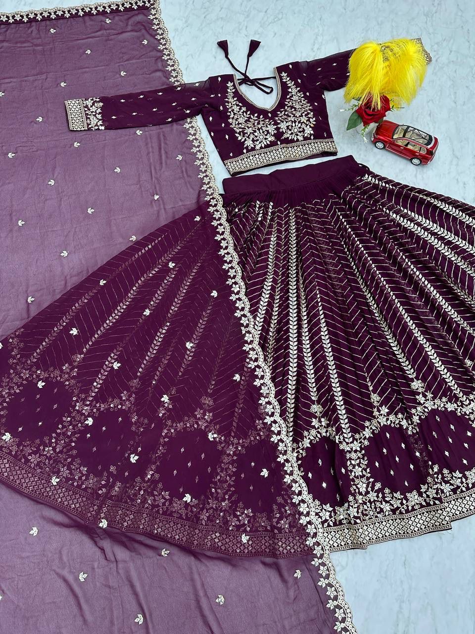 Elegant Wedding Lehenga Set by Her Highness Fashion