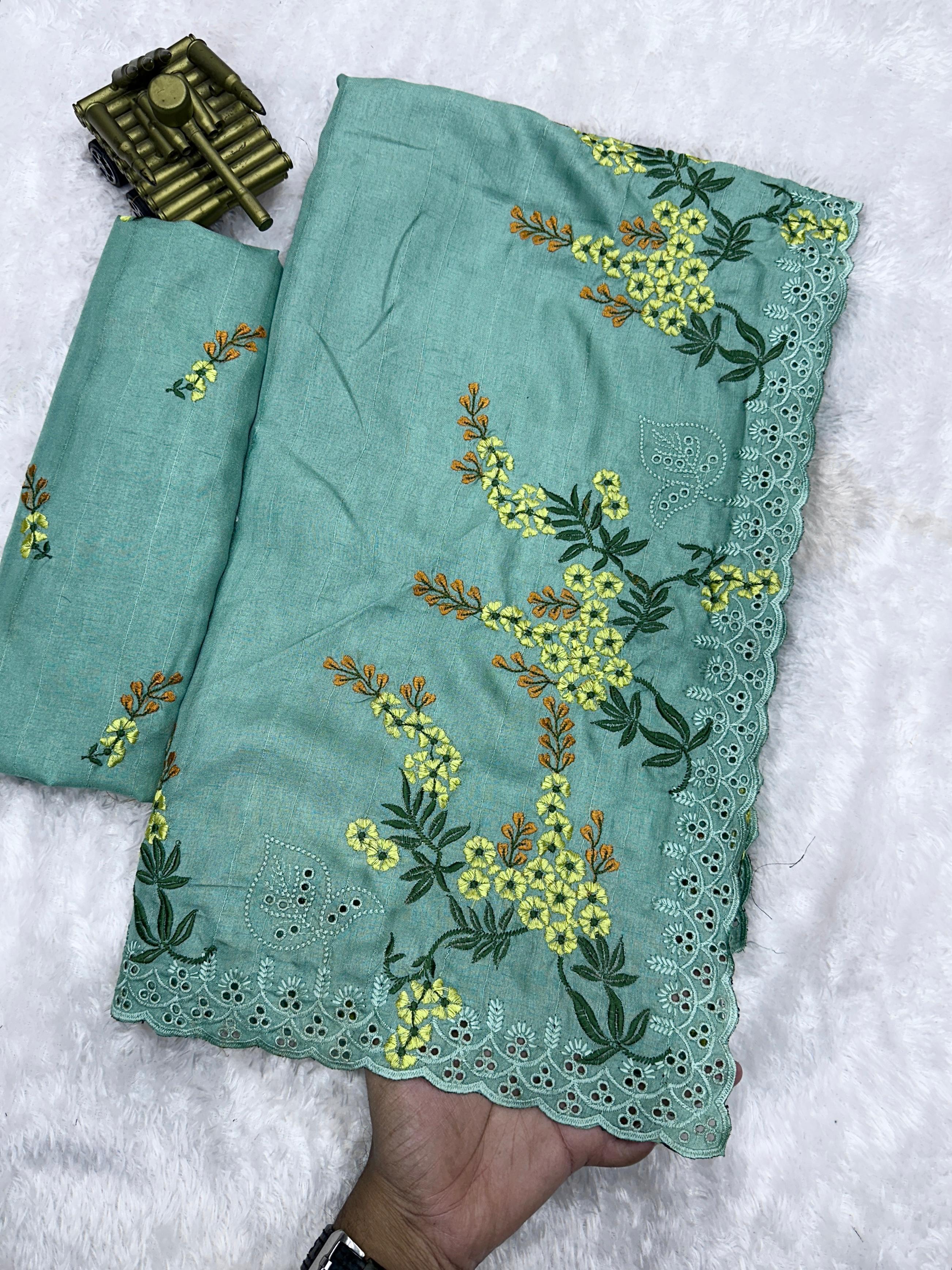 Simple yet elegant — make every moment special with this Tusser Cotton Saree
