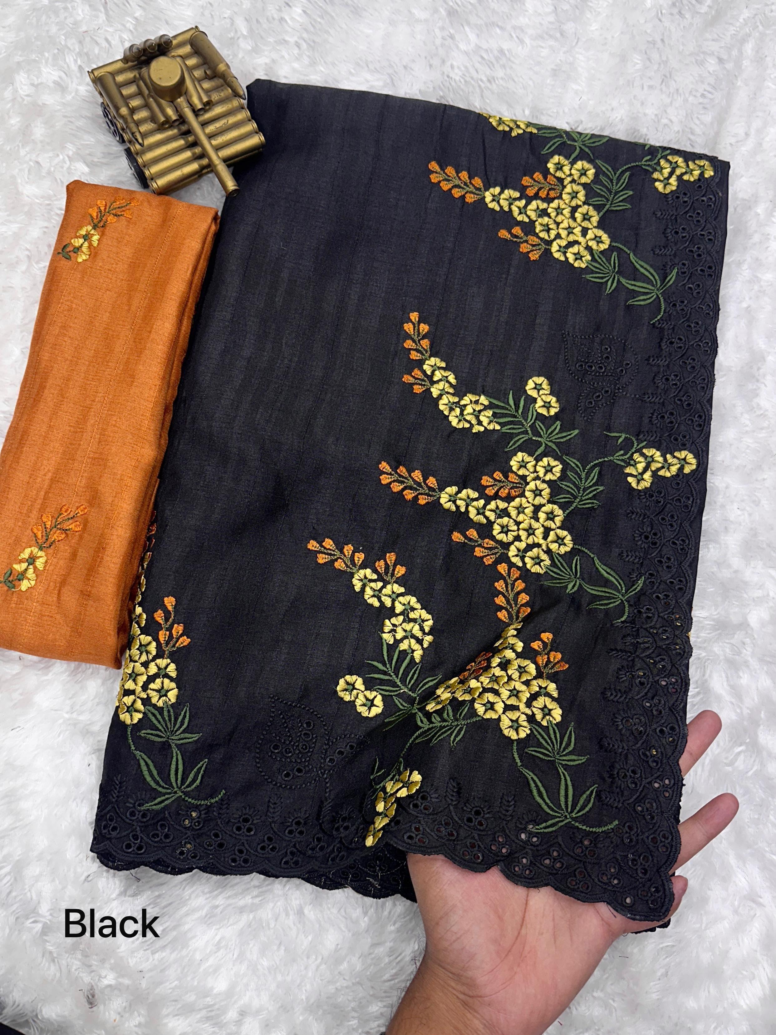 Simple yet elegant — make every moment special with this Tusser Cotton Saree
