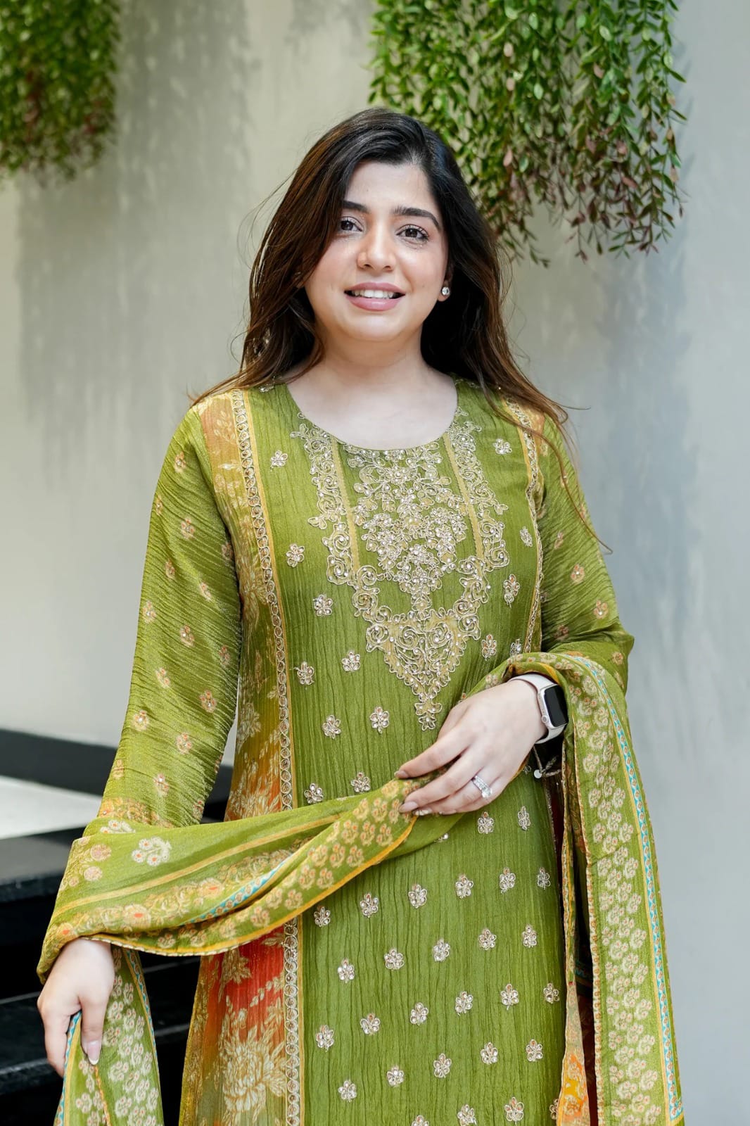 Festive Ready-to-Wear Kurti Set Full View