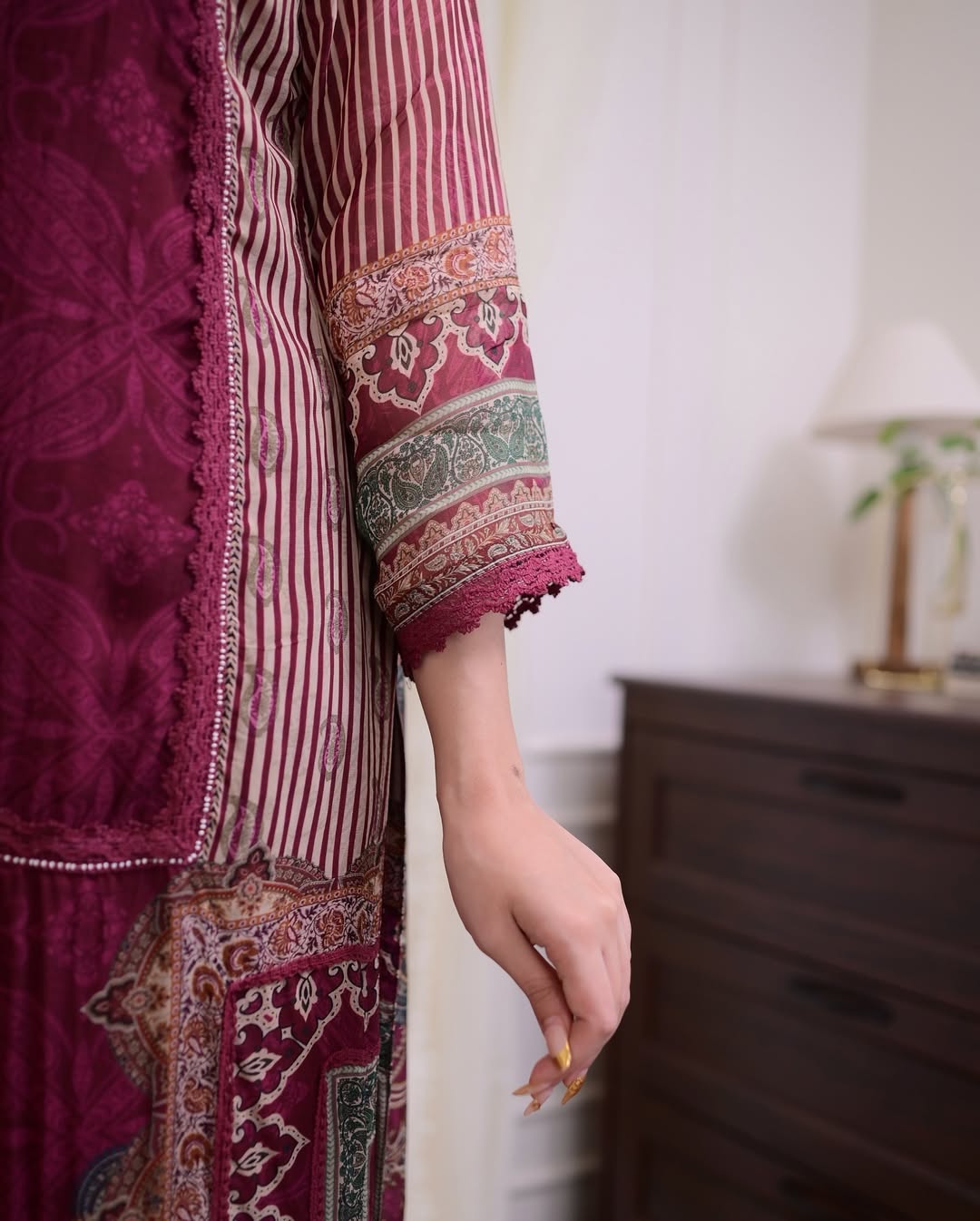 Rajhans Soft Muslin Readymade Suit Set with Dupatta