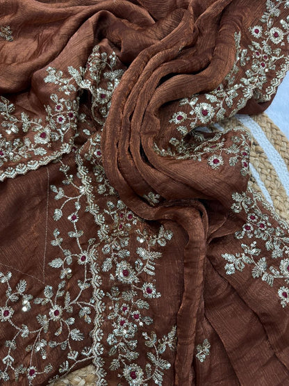 💃 Super Hit Designer Beautiful Partywear Saree 🚨 💃