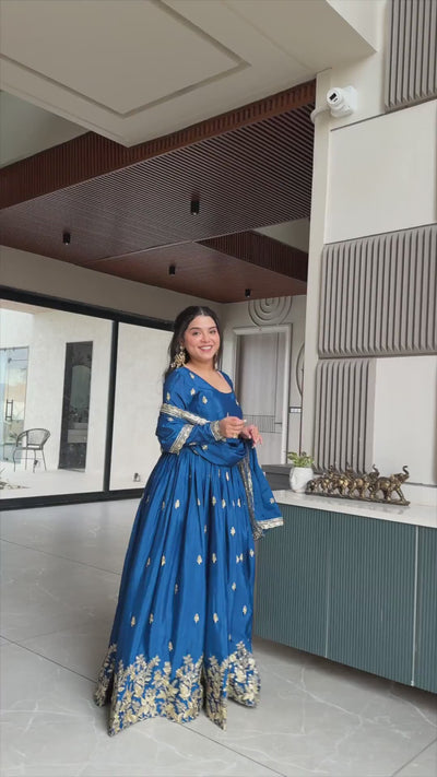 Luxury ethnic gown for women